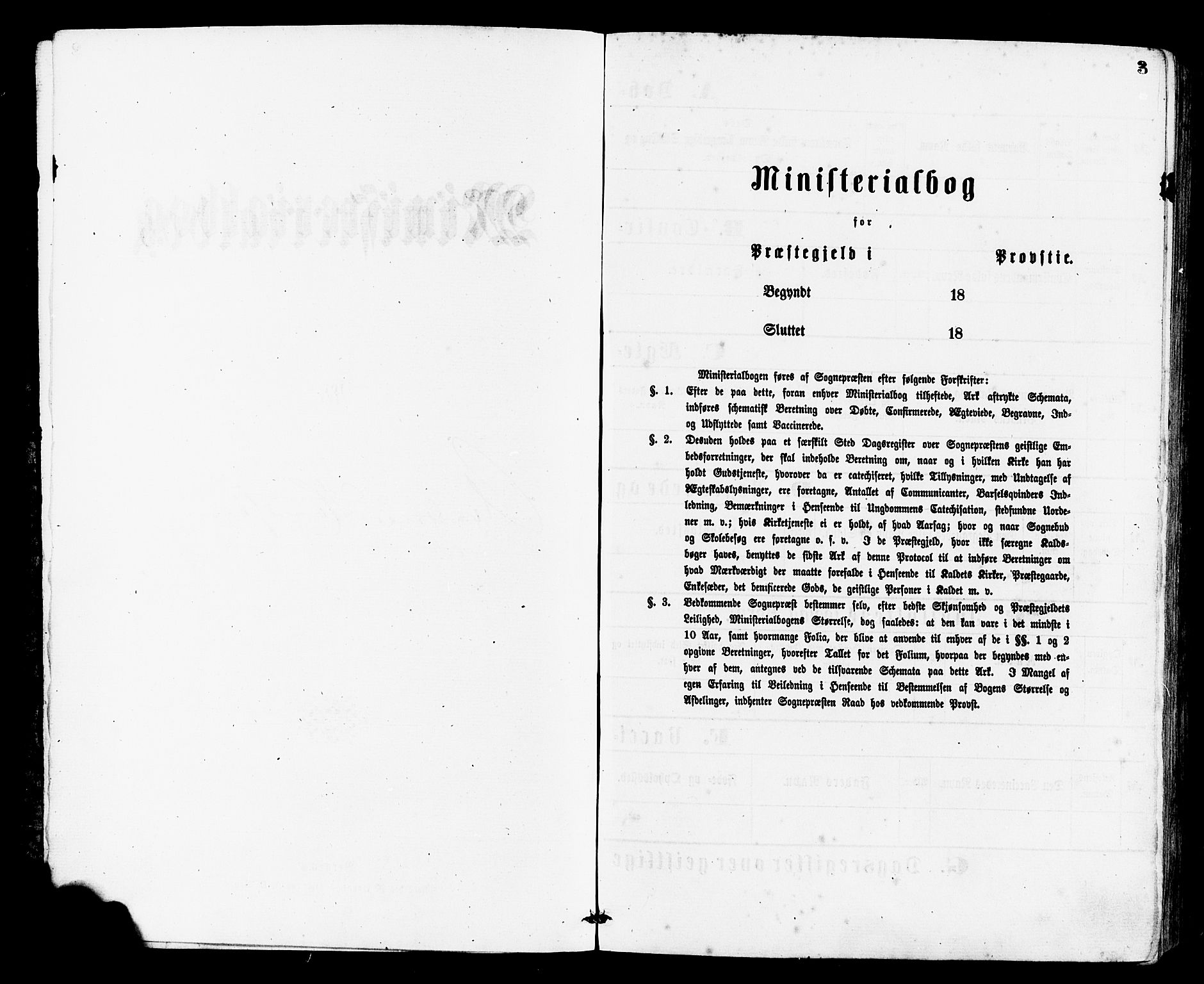 Avaldsnes sokneprestkontor, AV/SAST-A -101851/H/Ha/Haa/L0012: Ministerialbok nr. A 12, 1865-1880, s. 3