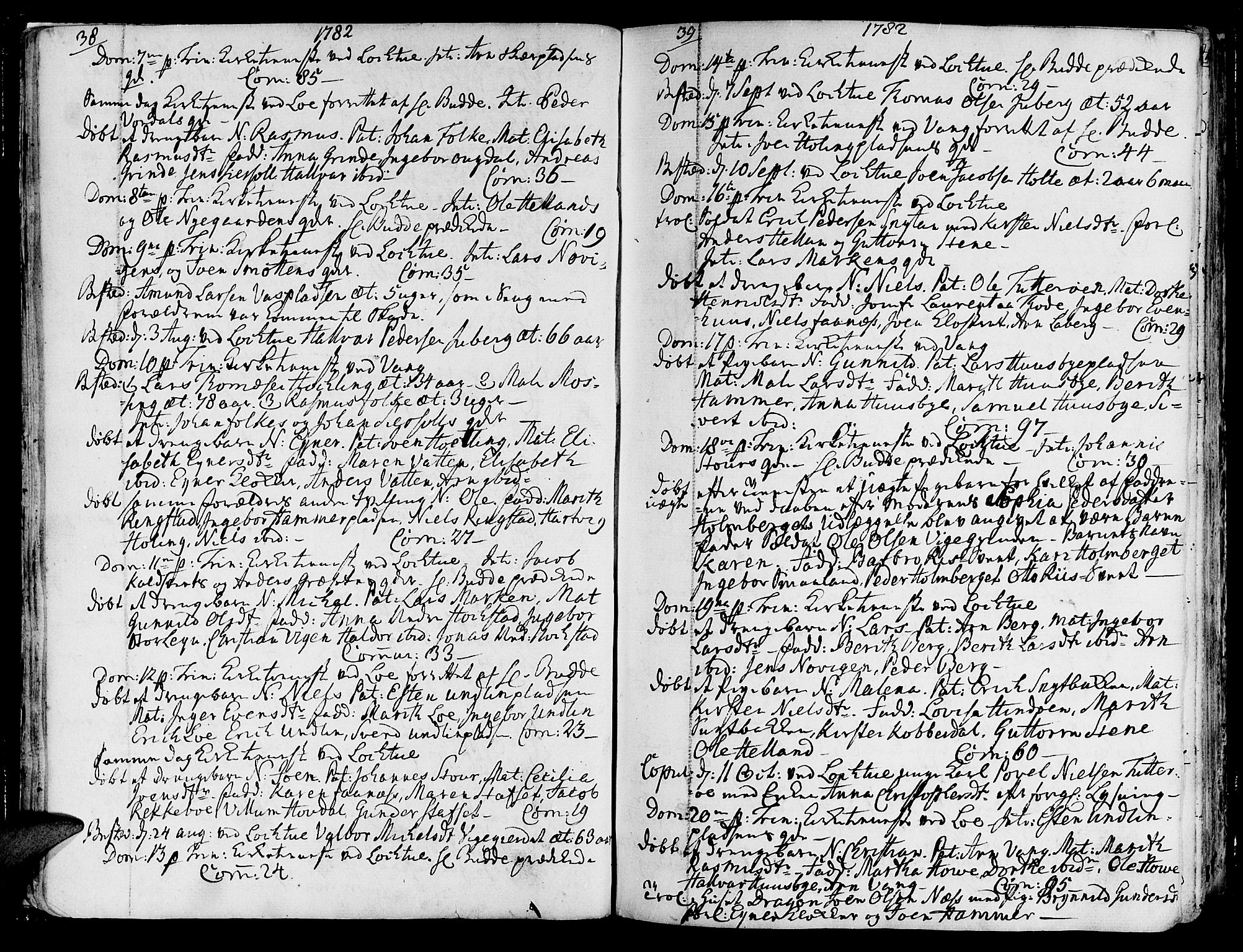 Ministerialprotokoller, klokkerbøker og fødselsregistre - Nord-Trøndelag, AV/SAT-A-1458/713/L0110: Ministerialbok nr. 713A02, 1778-1811, s. 38-39