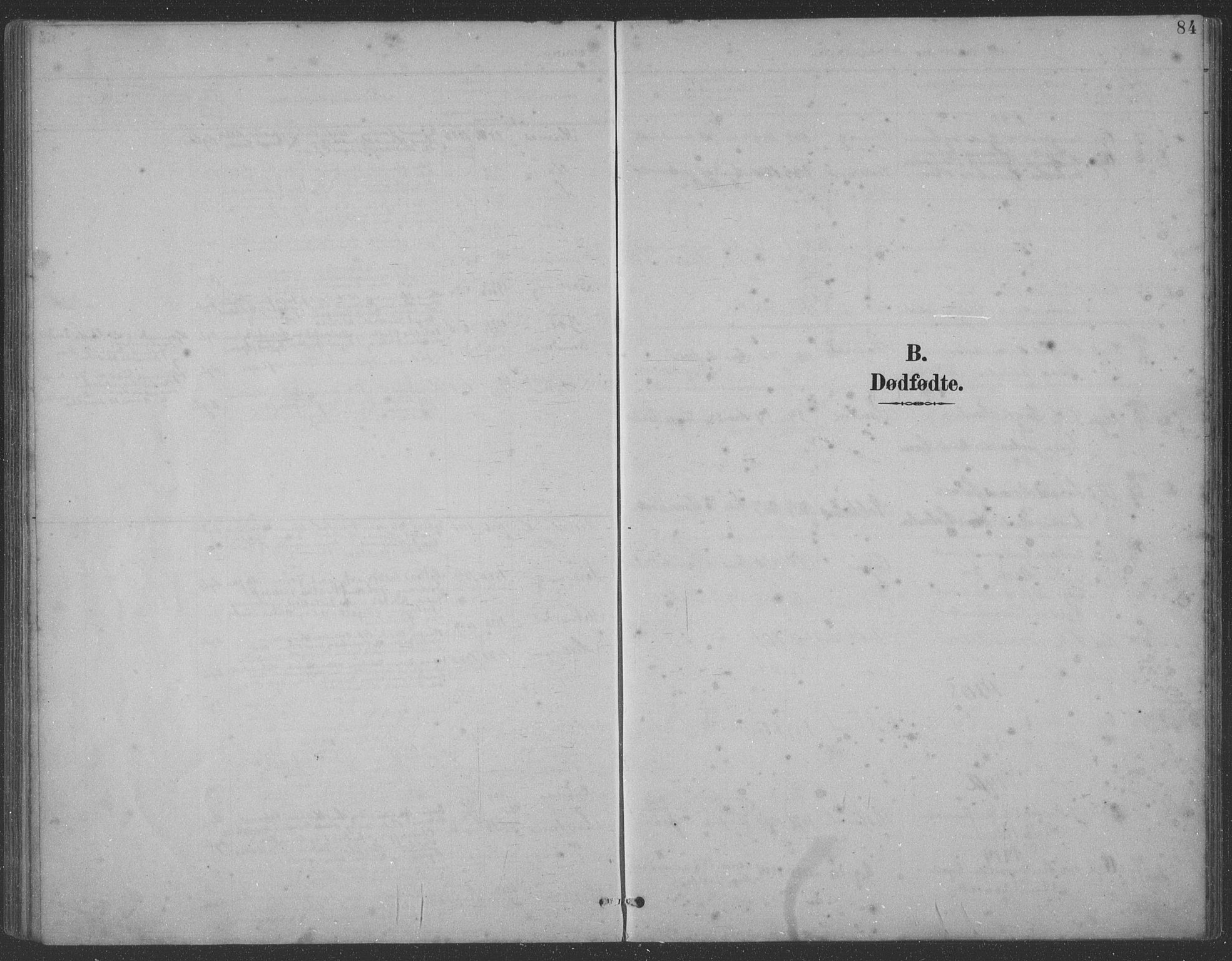 Eigersund sokneprestkontor, SAST/A-101807/S09: Klokkerbok nr. B 21, 1890-1915, s. 84