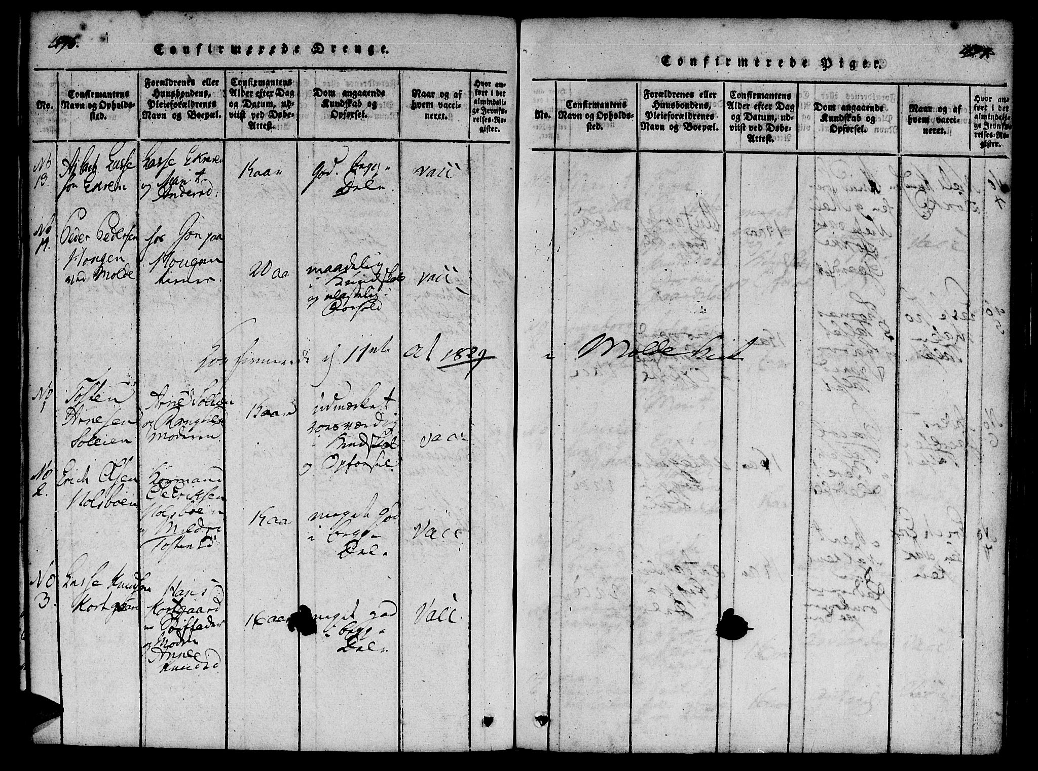 Ministerialprotokoller, klokkerbøker og fødselsregistre - Møre og Romsdal, SAT/A-1454/555/L0652: Ministerialbok nr. 555A03, 1817-1843, s. 496-497