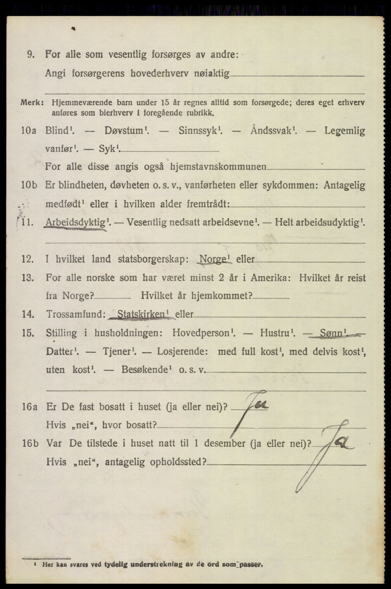 SAH, Folketelling 1920 for 0428 Trysil herred, 1920, s. 7592