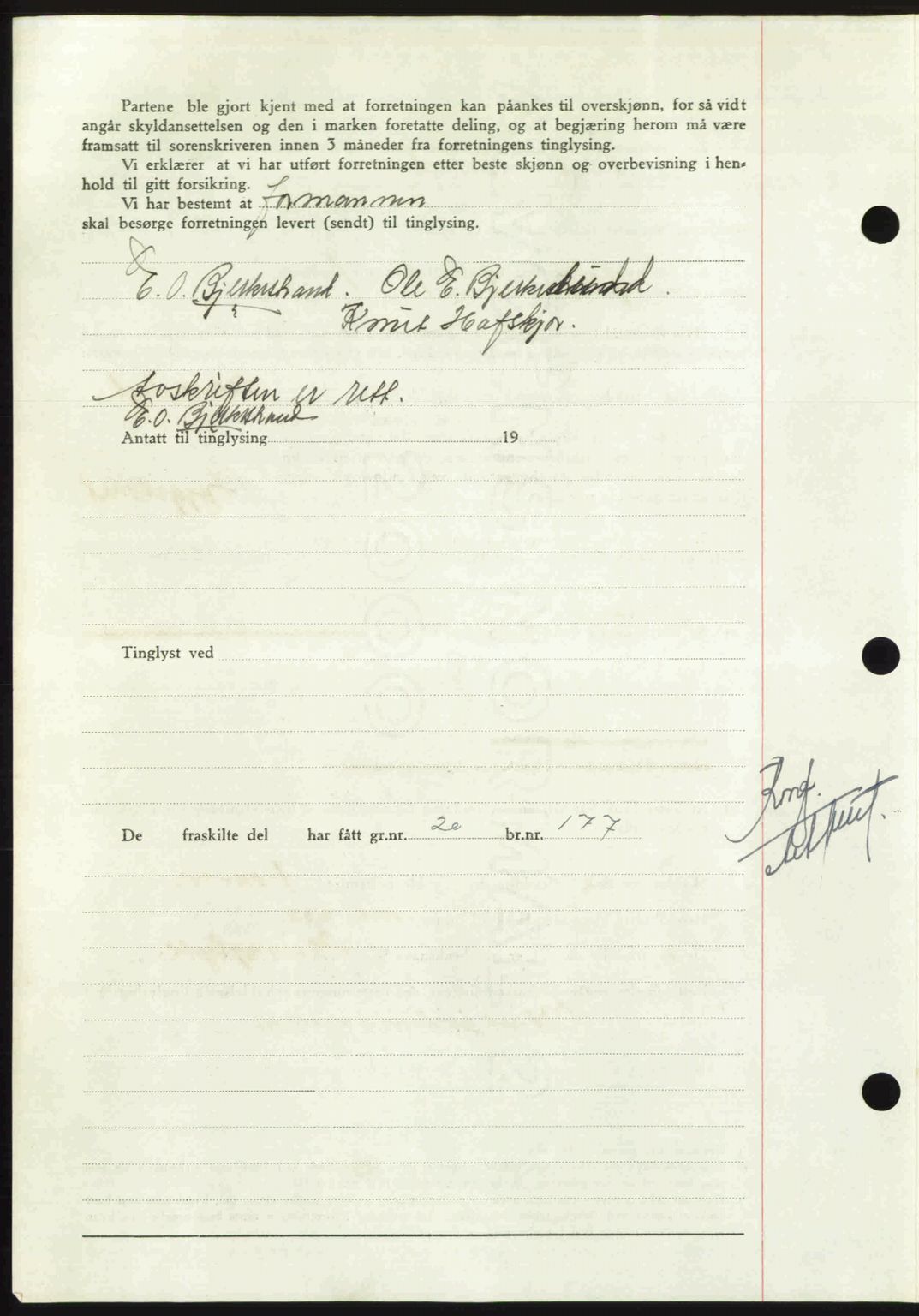 Nordmøre sorenskriveri, AV/SAT-A-4132/1/2/2Ca: Pantebok nr. A116, 1950-1950, Dagboknr: 2918/1950