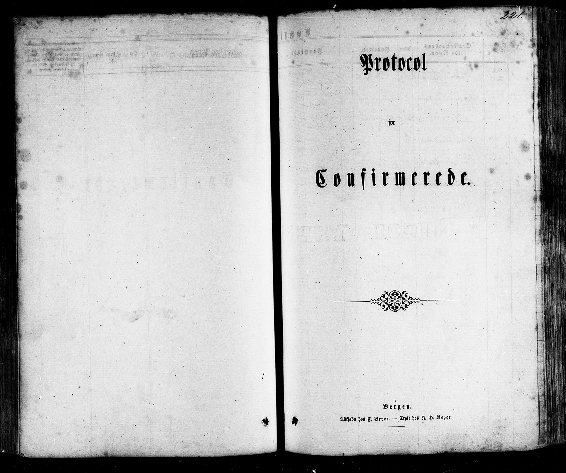 Ministerialprotokoller, klokkerbøker og fødselsregistre - Nordland, SAT/A-1459/805/L0098: Ministerialbok nr. 805A05, 1862-1879, s. 221