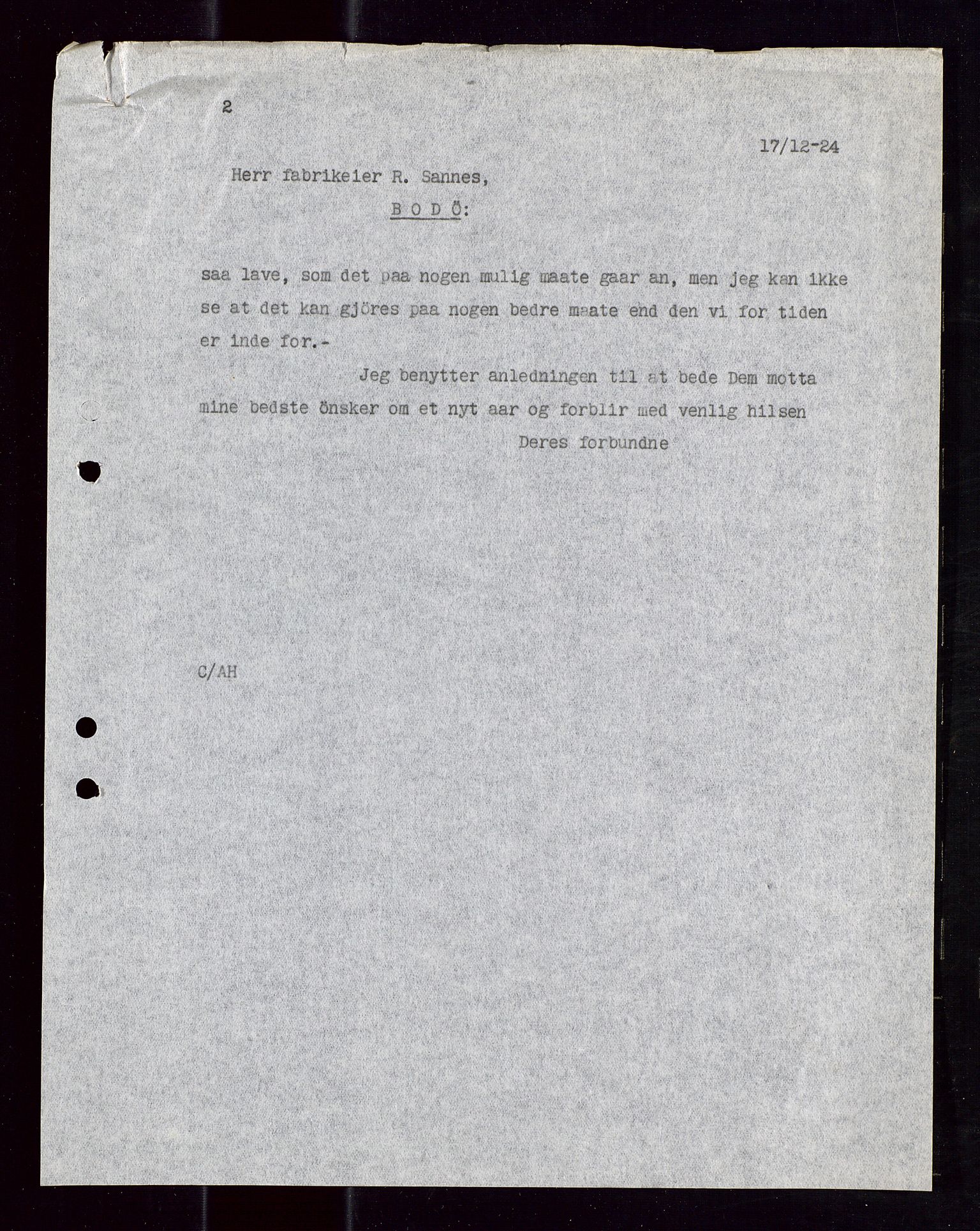 Pa 1521 - A/S Norske Shell, AV/SAST-A-101915/E/Ea/Eaa/L0013: Sjefskorrespondanse, 1924, s. 143