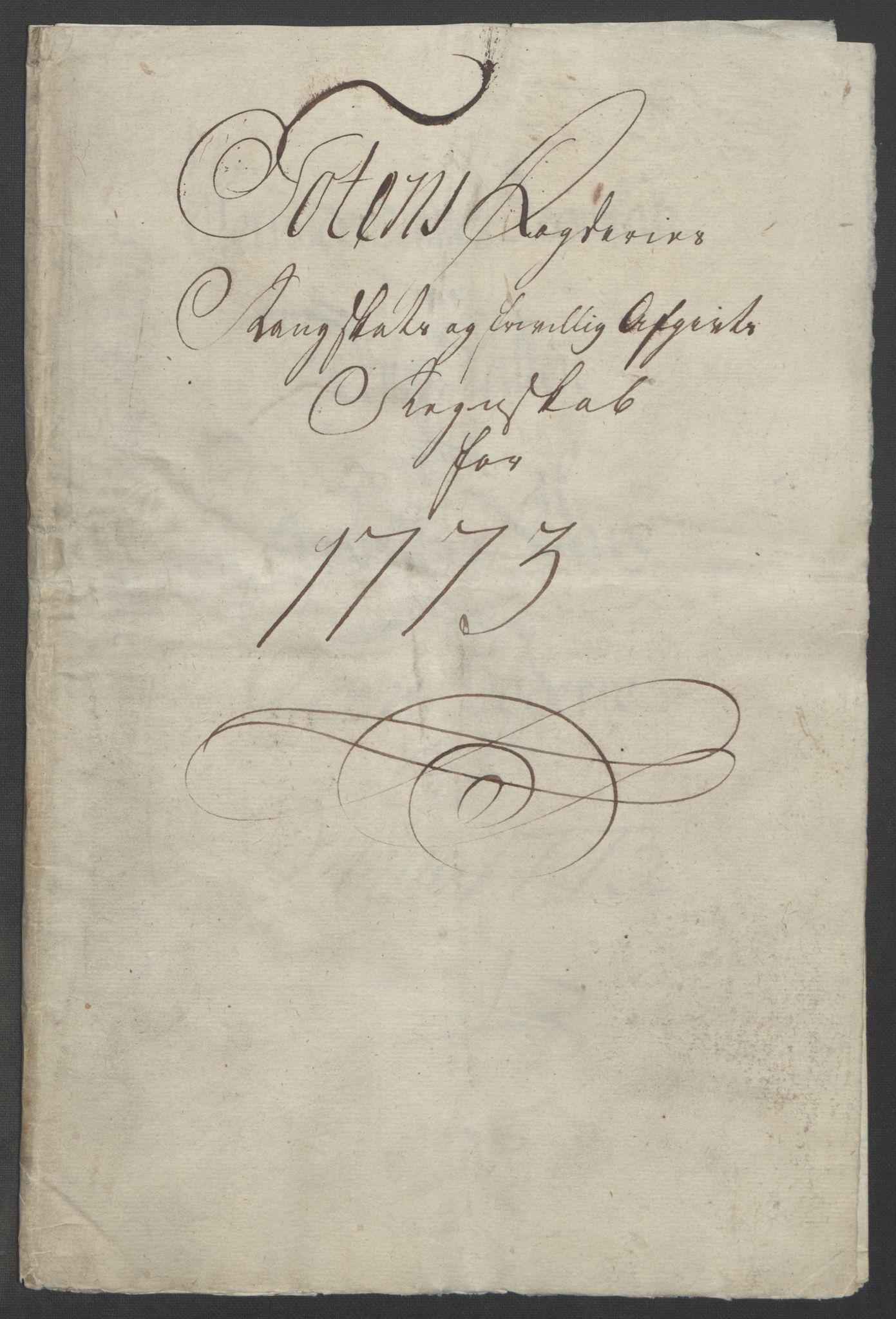 Rentekammeret inntil 1814, Reviderte regnskaper, Fogderegnskap, AV/RA-EA-4092/R19/L1399: Fogderegnskap Toten, Hadeland og Vardal, 1762-1783, s. 292