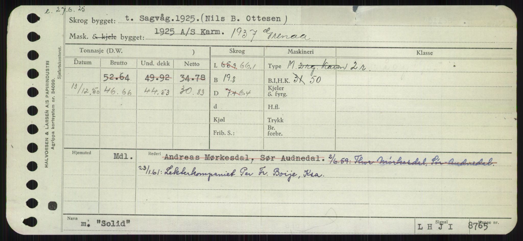 Sjøfartsdirektoratet med forløpere, Skipsmålingen, AV/RA-S-1627/H/Ha/L0005/0002: Fartøy, S-Sven / Fartøy, Skjo-Sven, s. 205