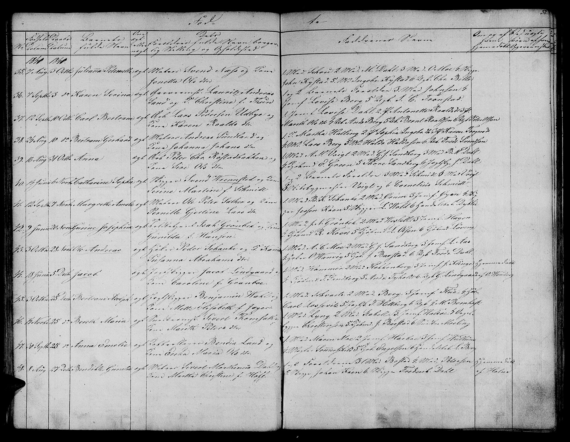 Ministerialprotokoller, klokkerbøker og fødselsregistre - Sør-Trøndelag, AV/SAT-A-1456/604/L0182: Ministerialbok nr. 604A03, 1818-1850, s. 32