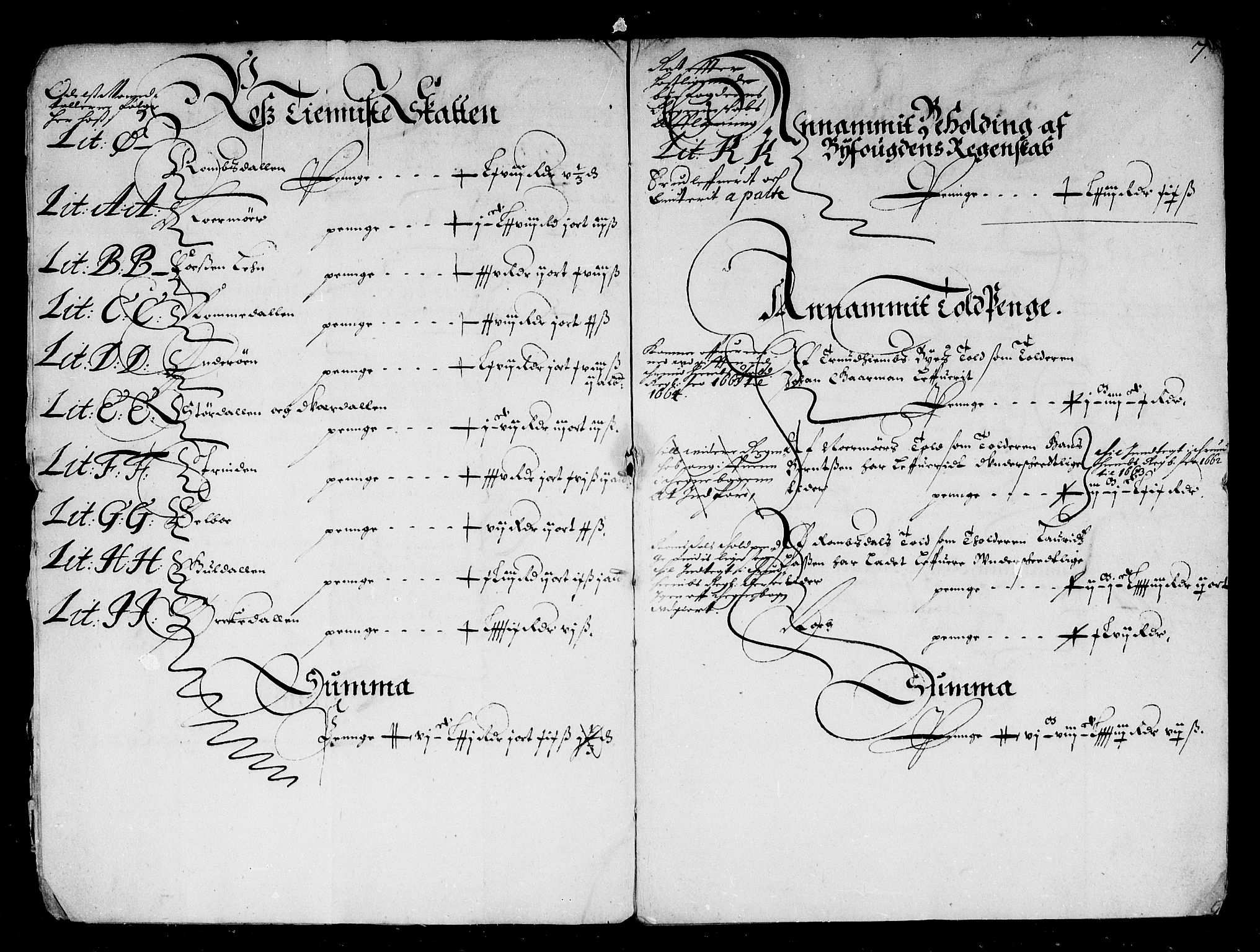 Rentekammeret inntil 1814, Reviderte regnskaper, Stiftamtstueregnskaper, Trondheim stiftamt og Nordland amt, AV/RA-EA-6044/R/Rd/L0001: Trondheim stiftamt, 1662