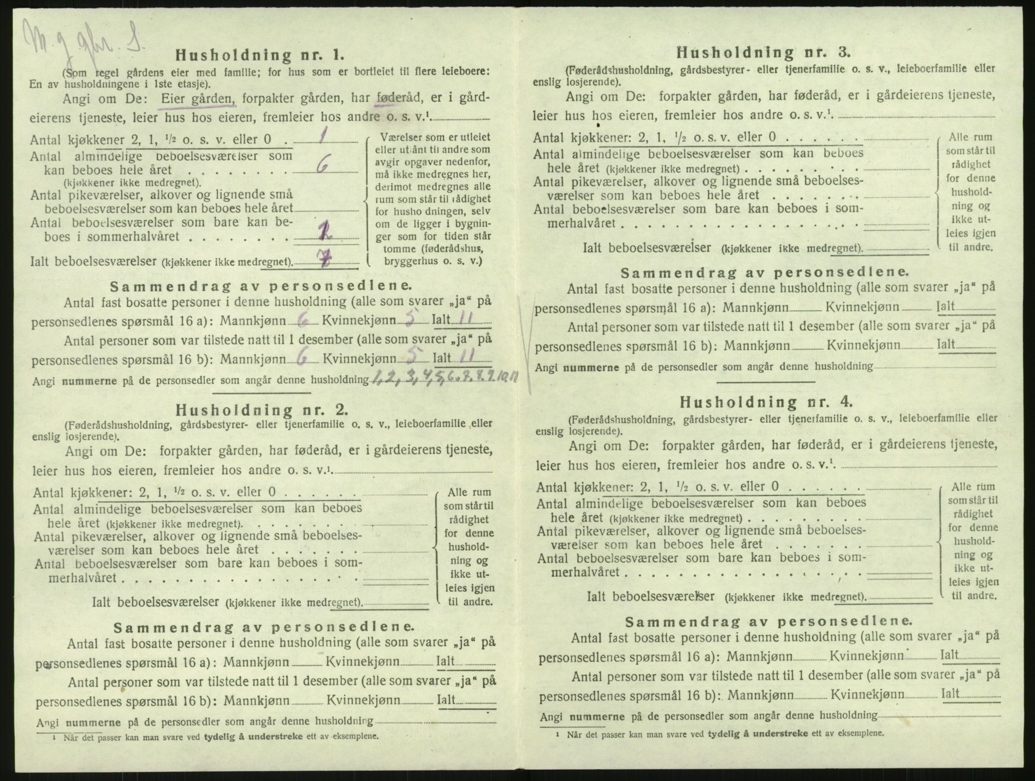 SAK, Folketelling 1920 for 0913 Søndeled herred, 1920, s. 716