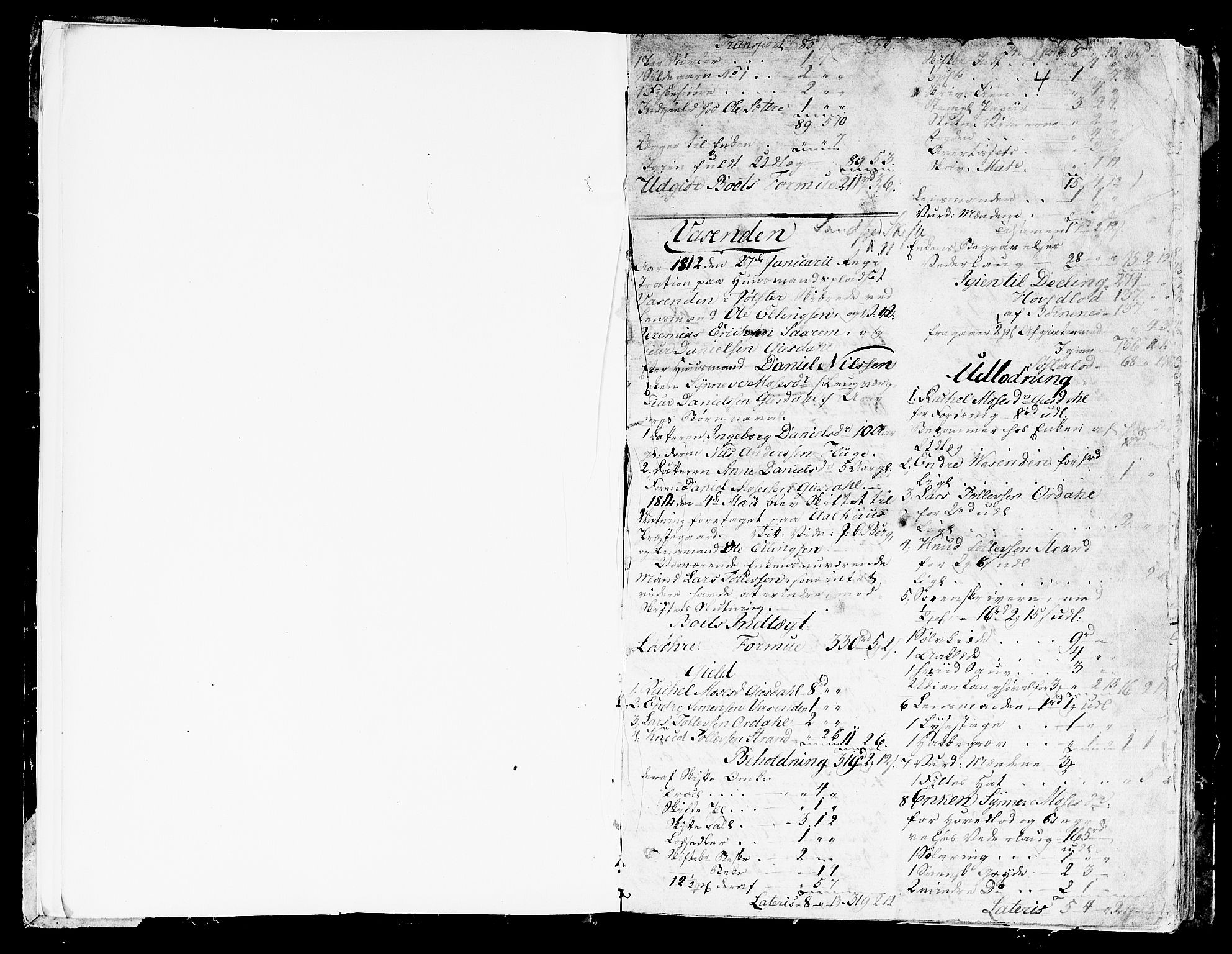 Sunnfjord tingrett, SAB/A-3201/1/H/Ha/Hab/L0012a: Skifteprotokoll, folio 4-203, 1812-1817, s. 3b-4a