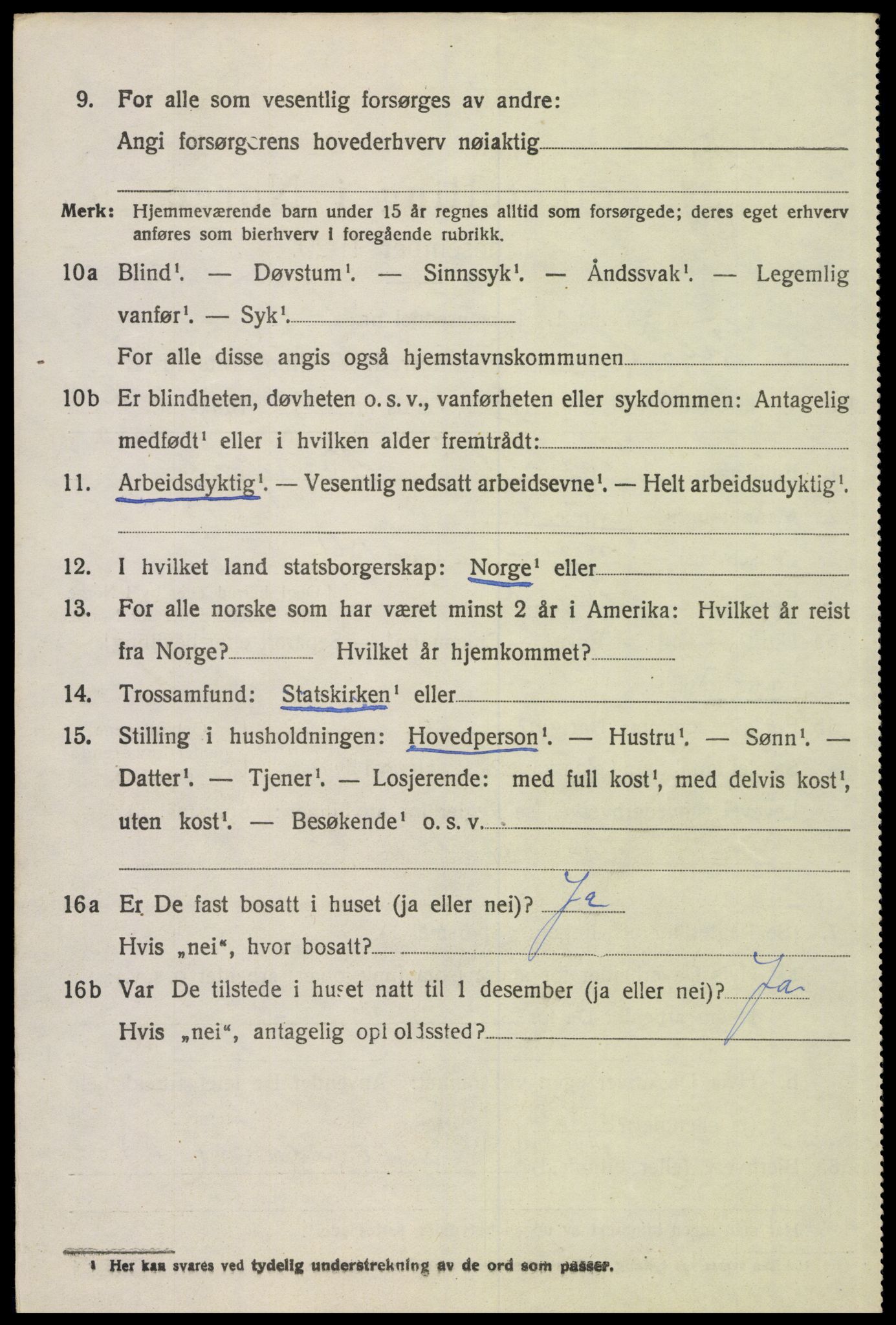 SAH, Folketelling 1920 for 0428 Trysil herred, 1920, s. 3154