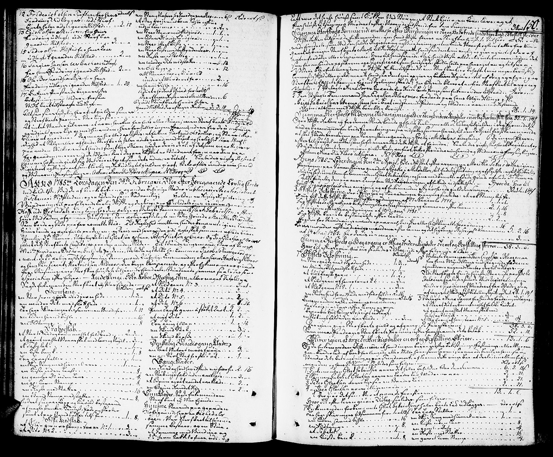 Orkdal sorenskriveri, AV/SAT-A-4169/1/3/3Aa/L0008: Skifteprotokoller, 1782-1796, s. 149b-150a