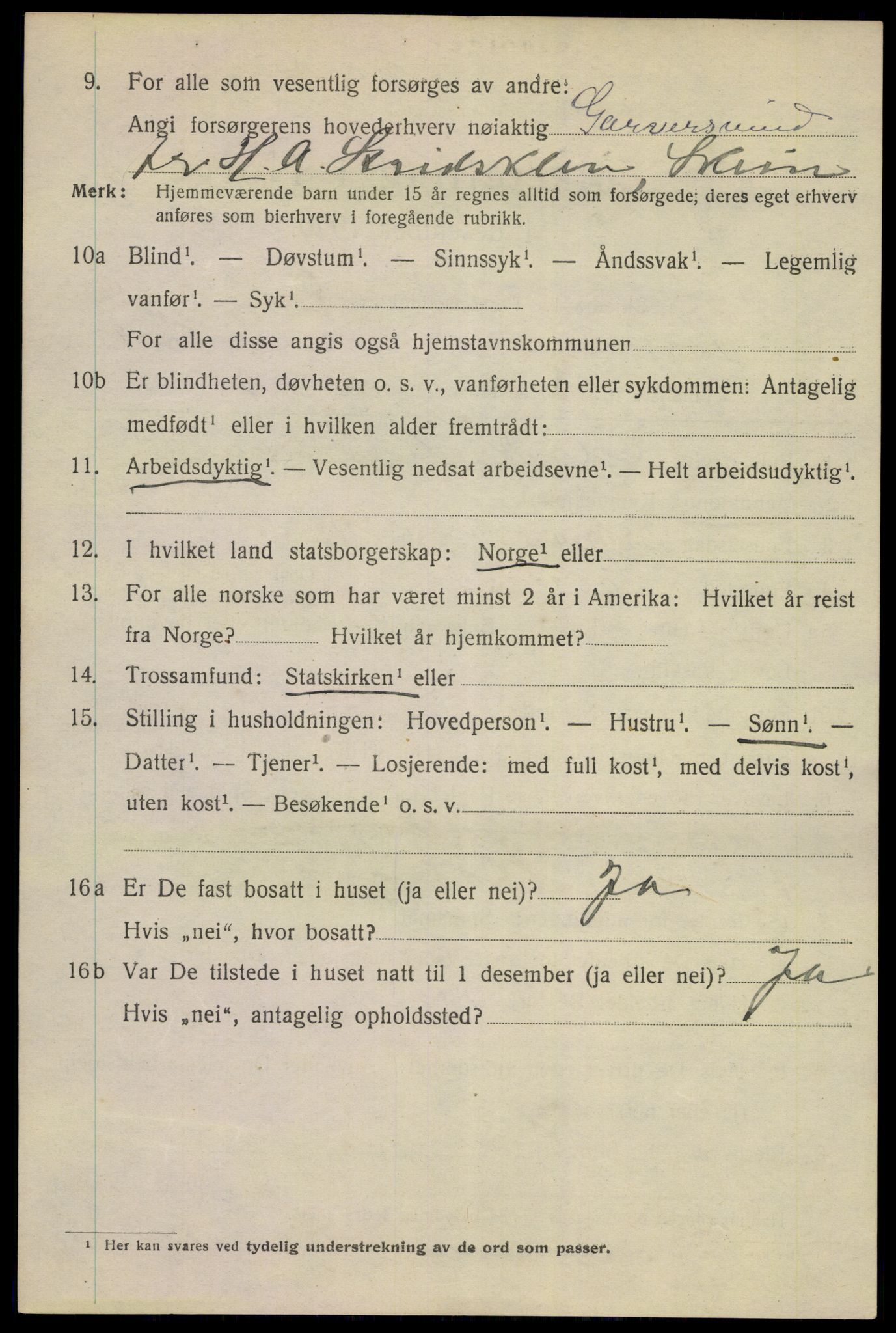 SAKO, Folketelling 1920 for 0805 Porsgrunn kjøpstad, 1920, s. 7134