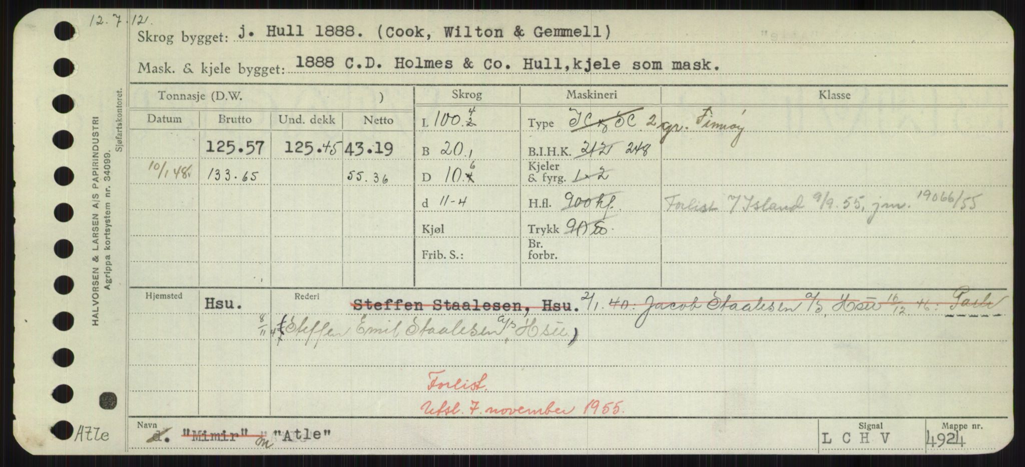 Sjøfartsdirektoratet med forløpere, Skipsmålingen, RA/S-1627/H/Hd/L0002: Fartøy, Apa-Axe, s. 387