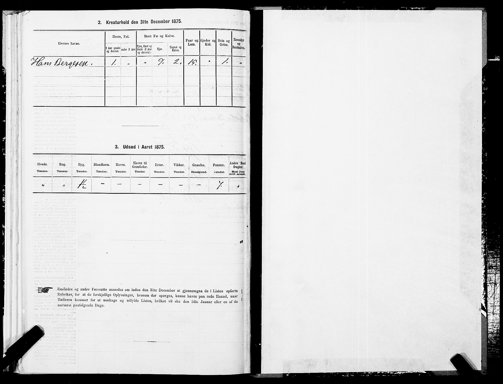 SATØ, Folketelling 1875 for 1934P Tromsøysund prestegjeld, 1875