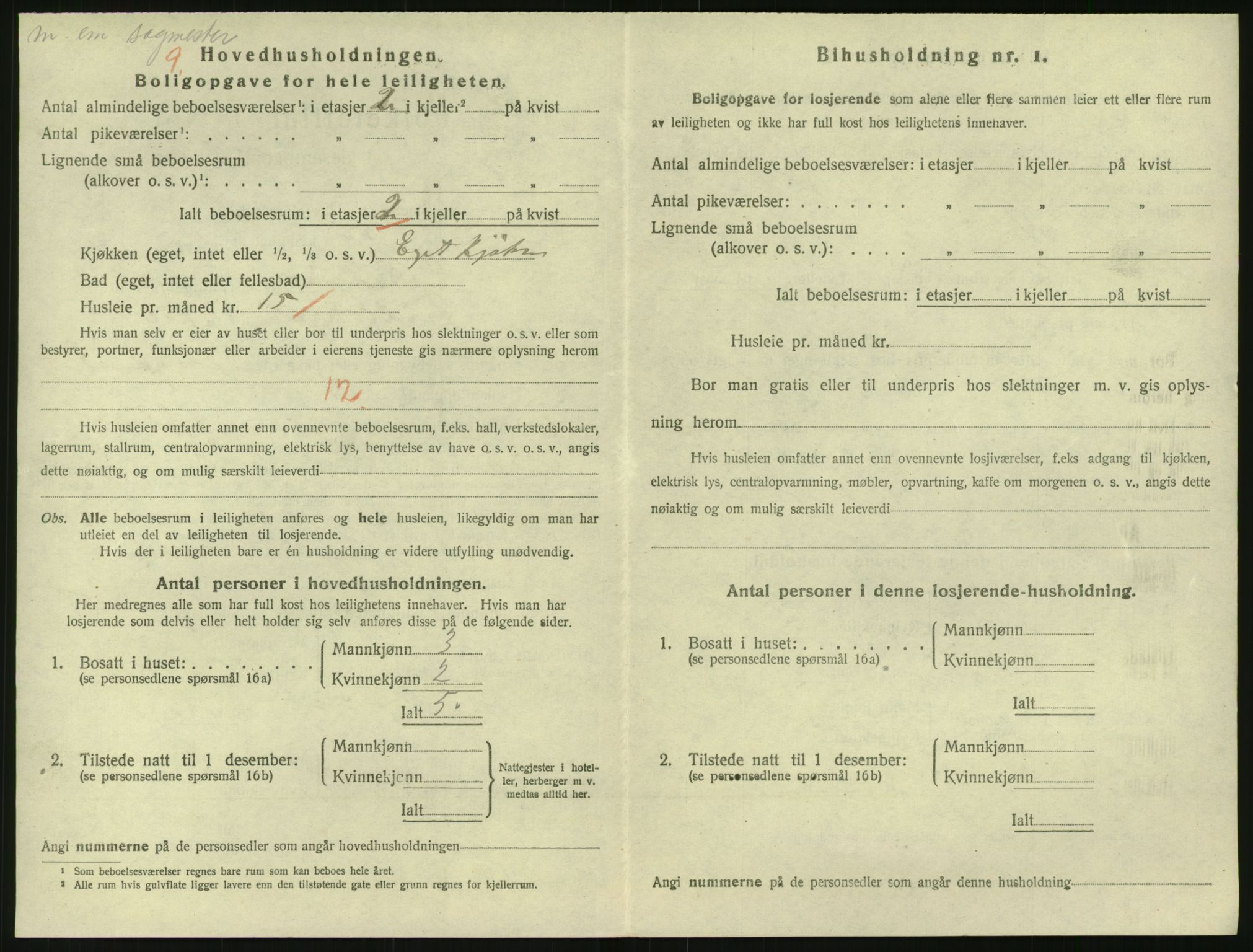 SAK, Folketelling 1920 for 0901 Risør kjøpstad, 1920, s. 2120