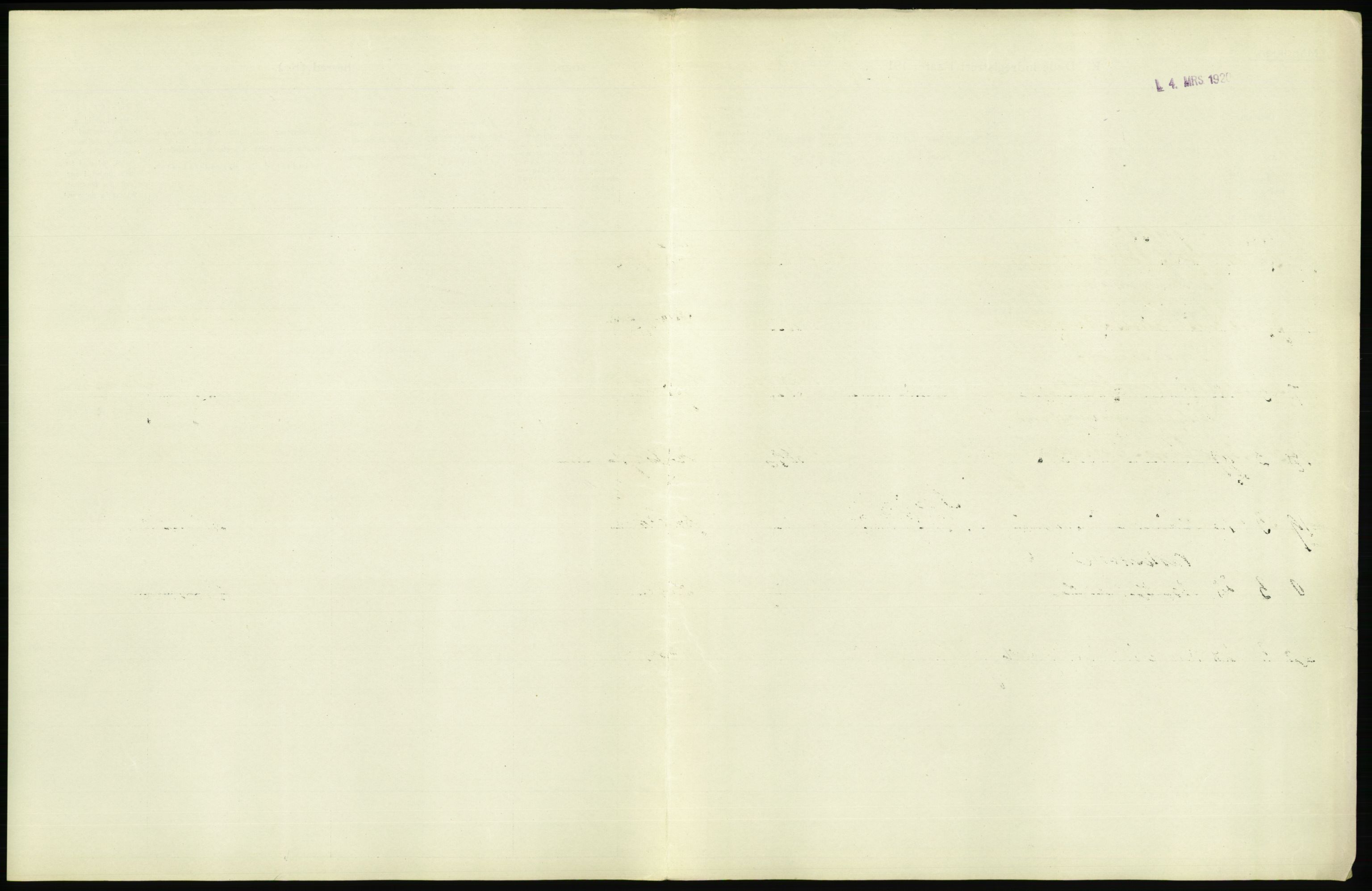 Statistisk sentralbyrå, Sosiodemografiske emner, Befolkning, RA/S-2228/D/Df/Dfb/Dfbi/L0018: Buskerud fylke: Døde. Bygder og byer., 1919, s. 447