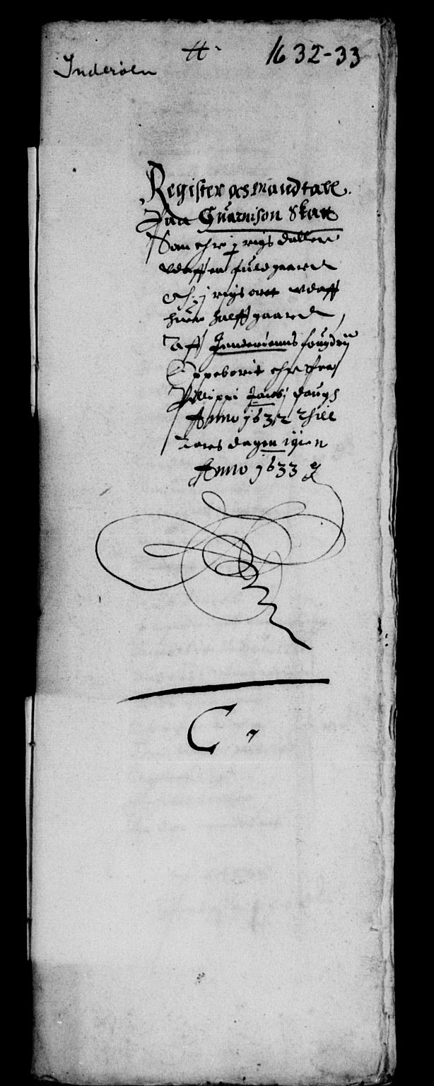 Rentekammeret inntil 1814, Reviderte regnskaper, Lensregnskaper, RA/EA-5023/R/Rb/Rbw/L0051: Trondheim len, 1632-1634