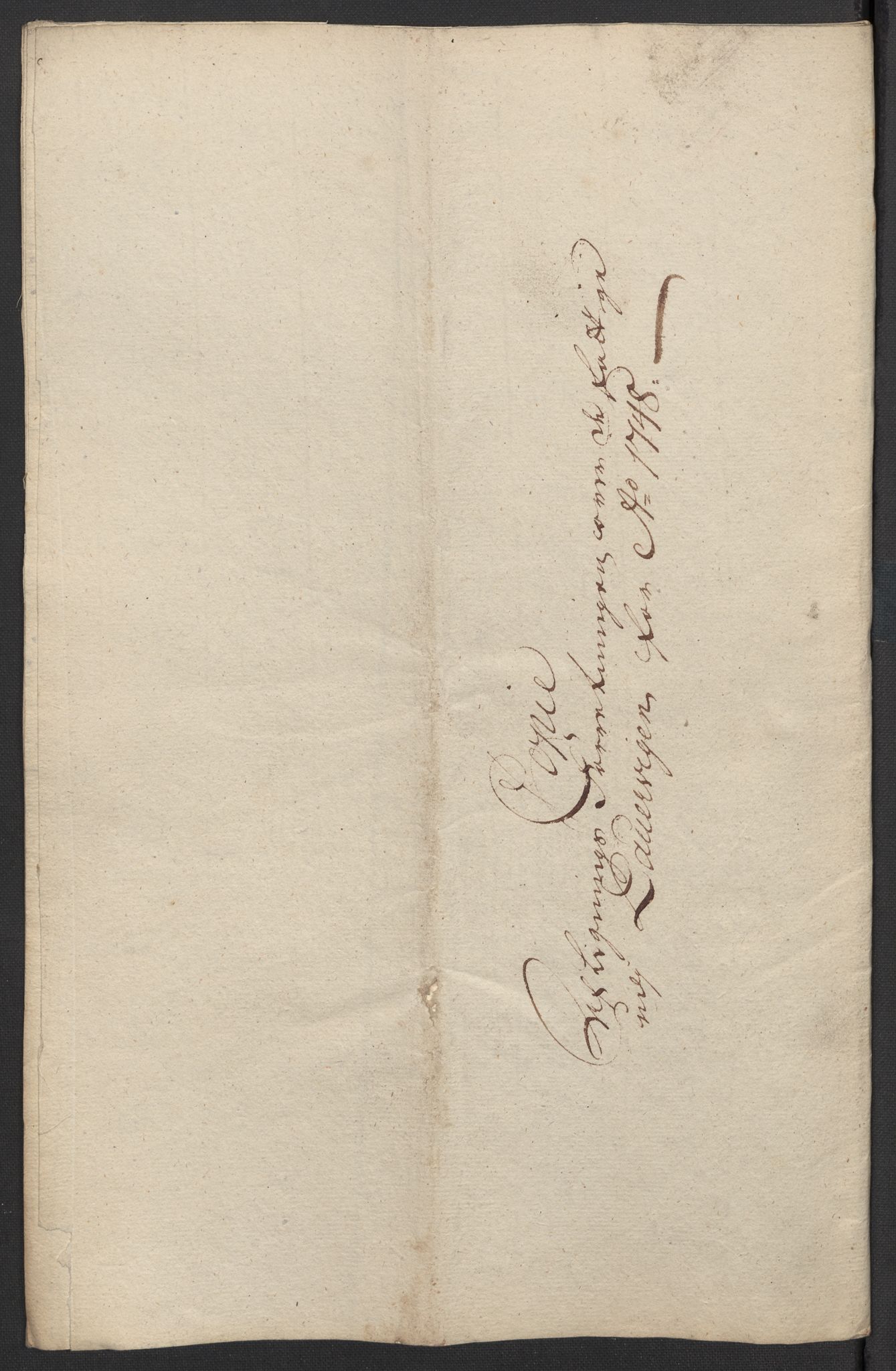 Kristiania tukthus, AV/SAO-A-10644/A/Ad/Adb/L0011: Innkomne skriv, rapporter og regnskap, 1742-1783, s. 127