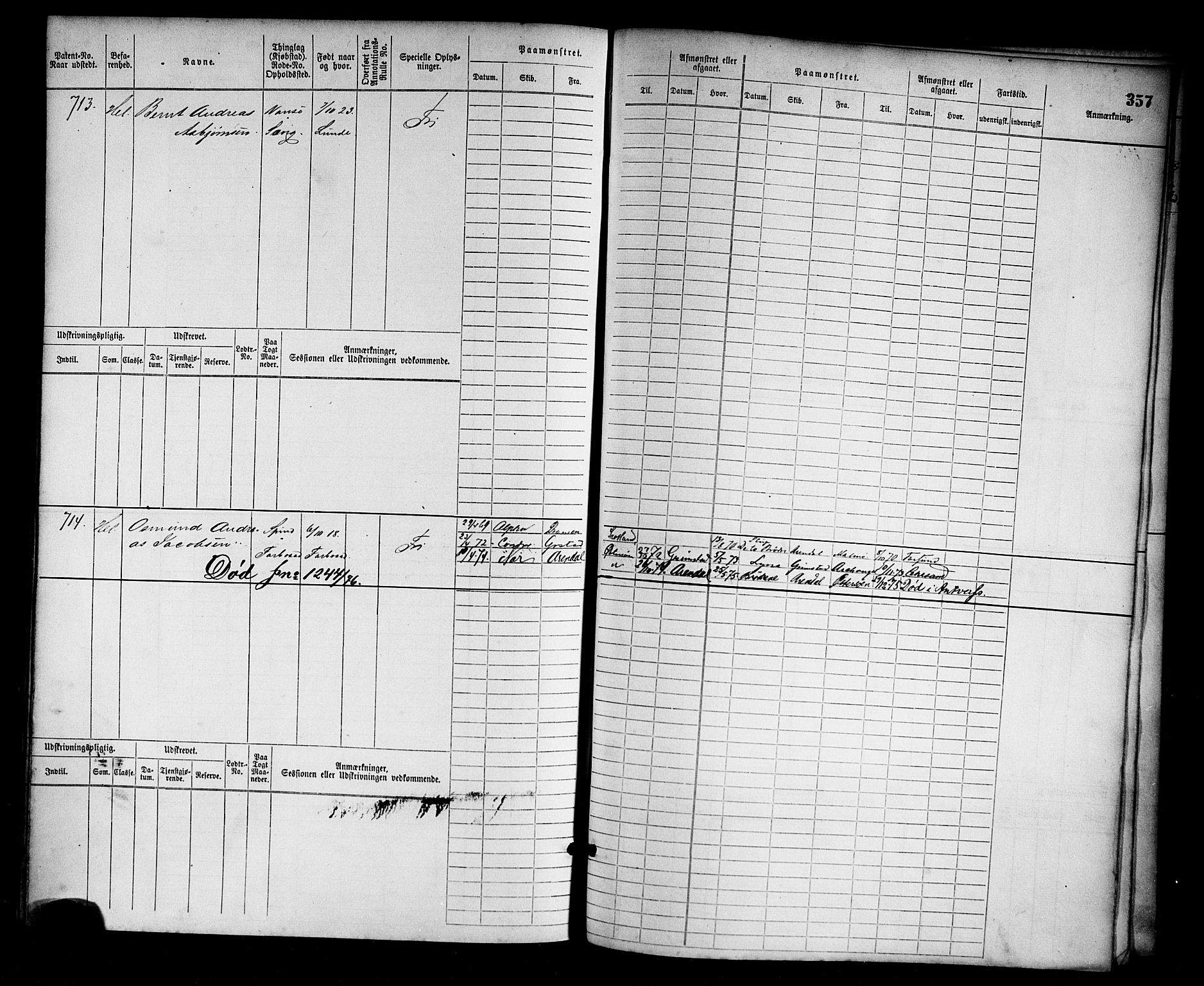 Farsund mønstringskrets, AV/SAK-2031-0017/F/Fb/L0001: Hovedrulle nr 1-758, M-4, 1868-1900, s. 373