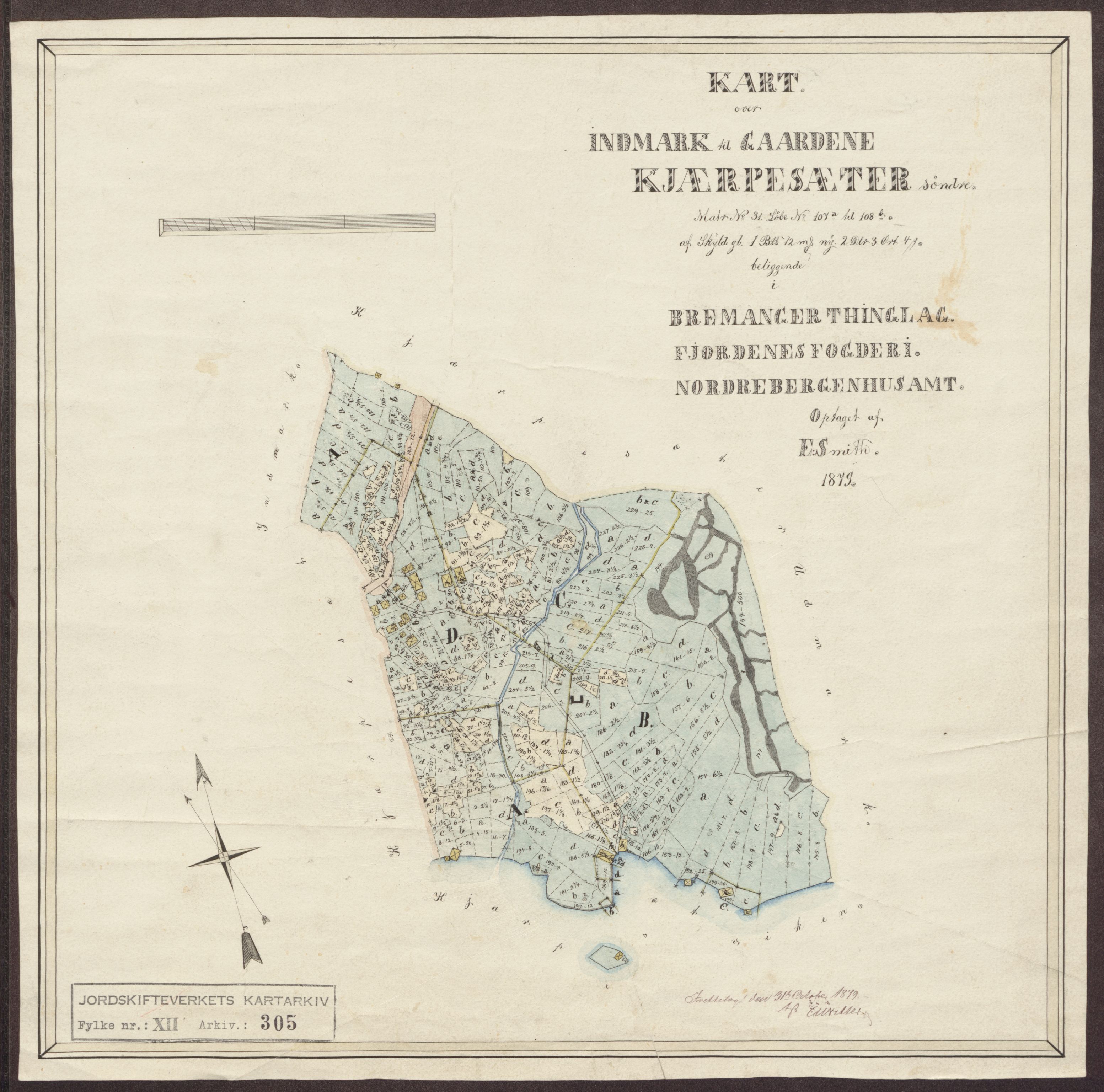 Jordskifteverkets kartarkiv, RA/S-3929/T, 1859-1988, s. 407
