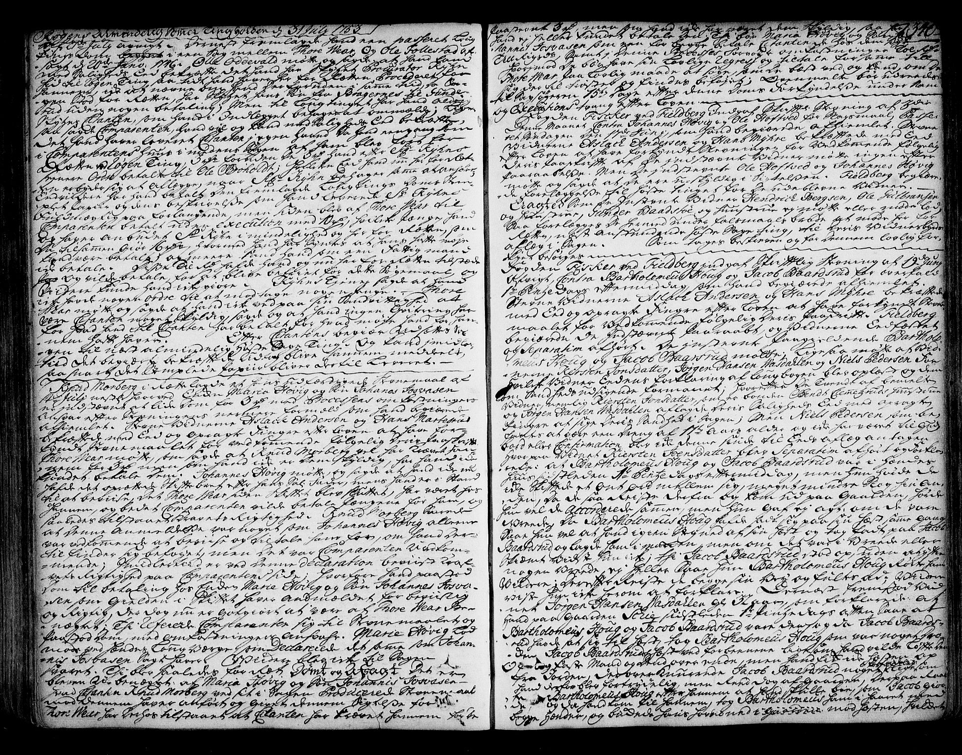 Lier, Røyken og Hurum sorenskriveri, AV/SAKO-A-89/F/Fa/L0052: Tingbok, 1748-1755, s. 340