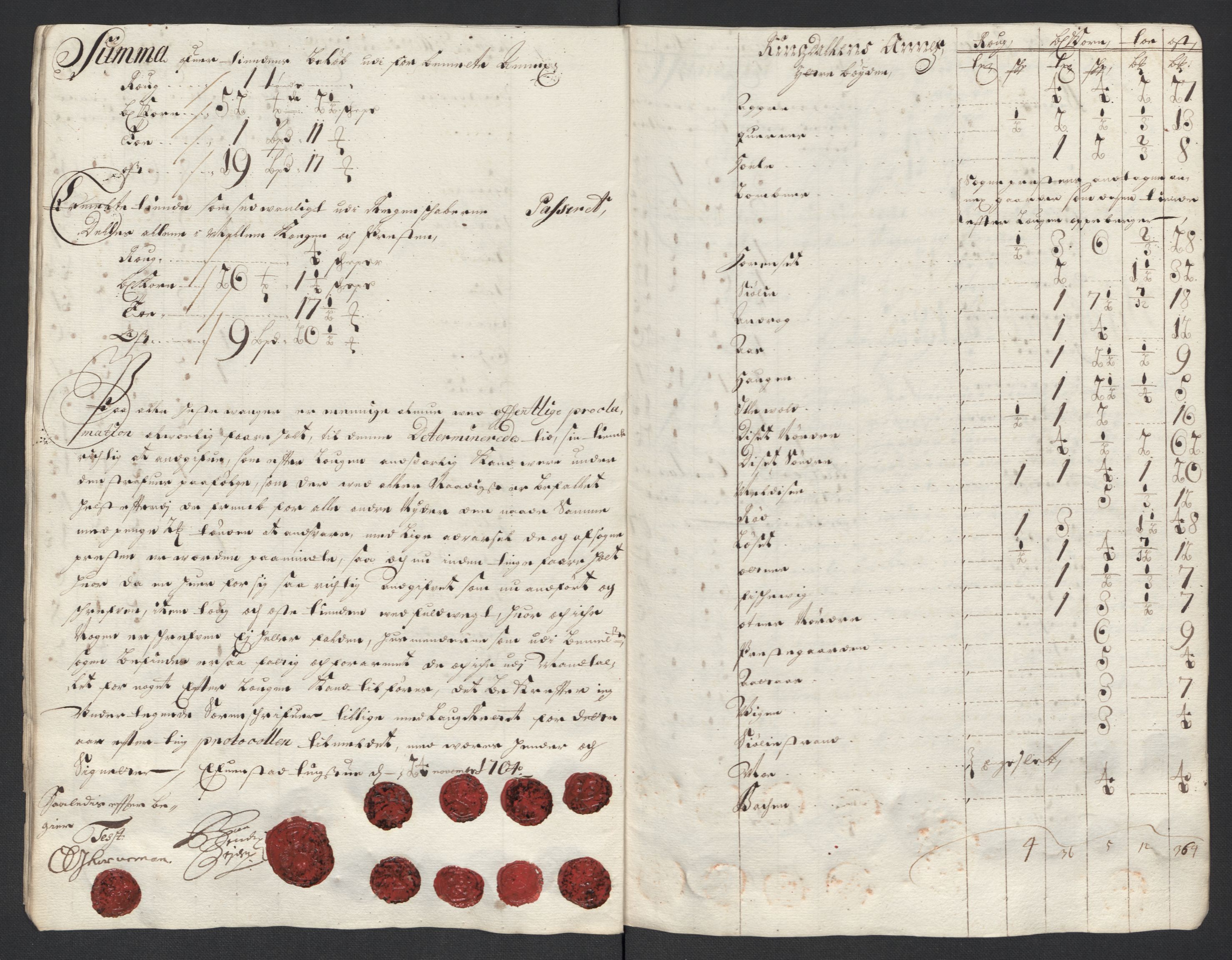 Rentekammeret inntil 1814, Reviderte regnskaper, Fogderegnskap, AV/RA-EA-4092/R13/L0842: Fogderegnskap Solør, Odal og Østerdal, 1704, s. 111