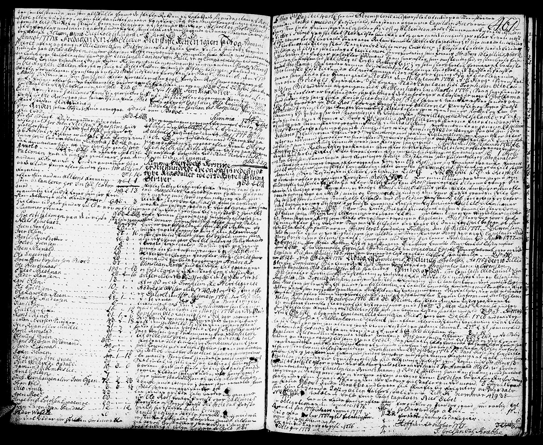 Orkdal sorenskriveri, SAT/A-4169/1/3/3Aa/L0007: Skifteprotokoller, 1767-1782, s. 460b-461a