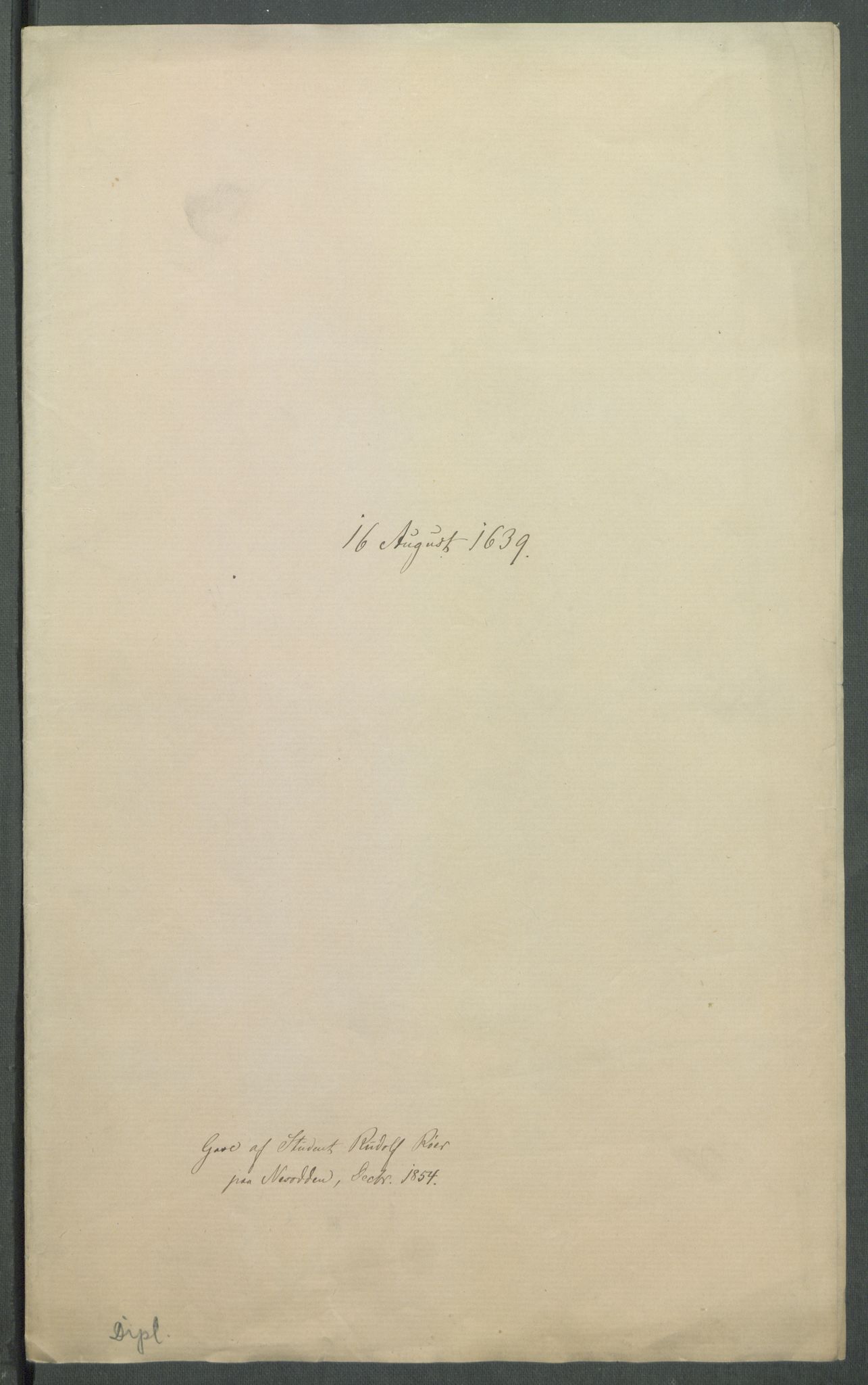 Riksarkivets diplomsamling, AV/RA-EA-5965/F02/L0152: Dokumenter, 1639, s. 65