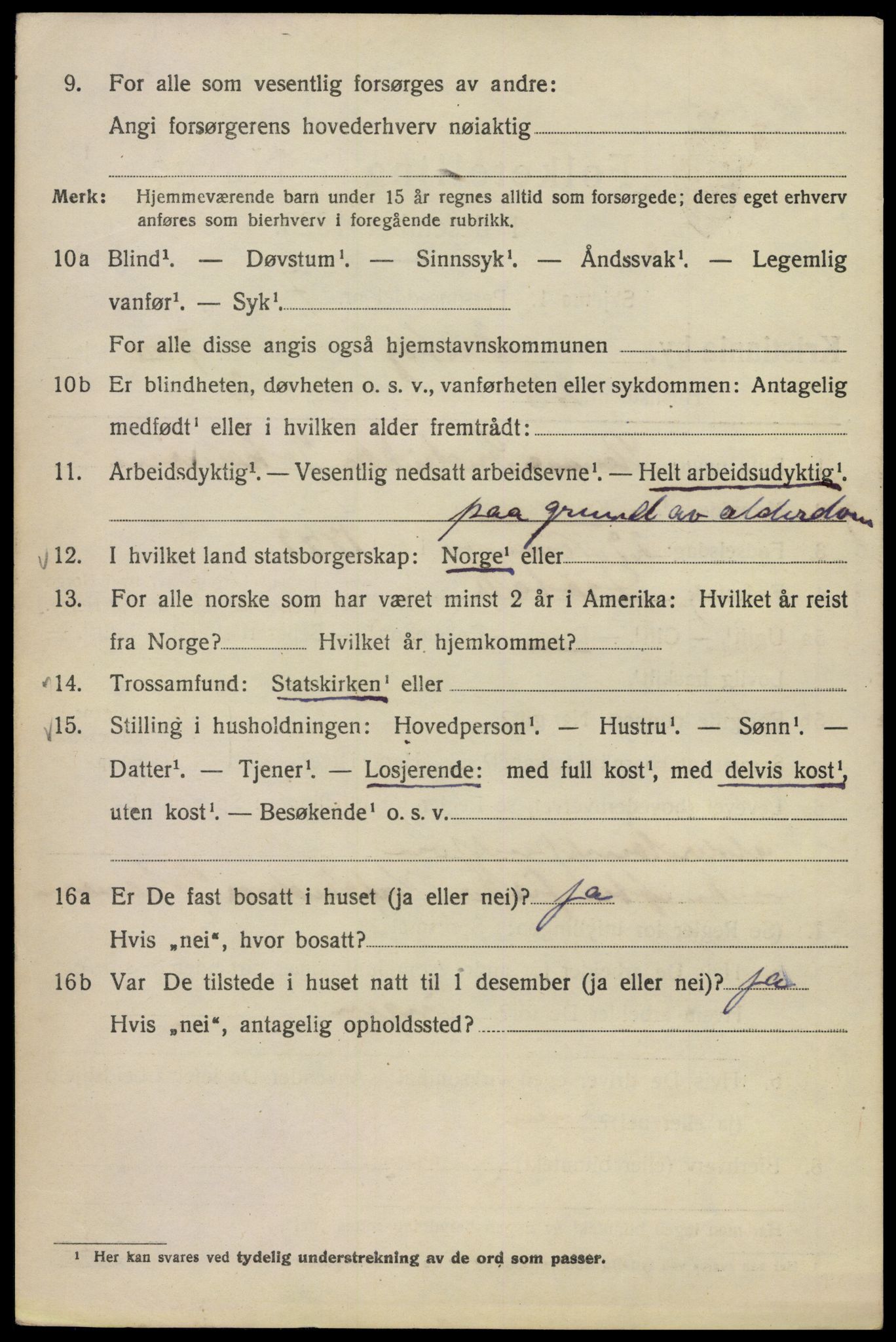 SAO, Folketelling 1920 for 0301 Kristiania kjøpstad, 1920, s. 631340