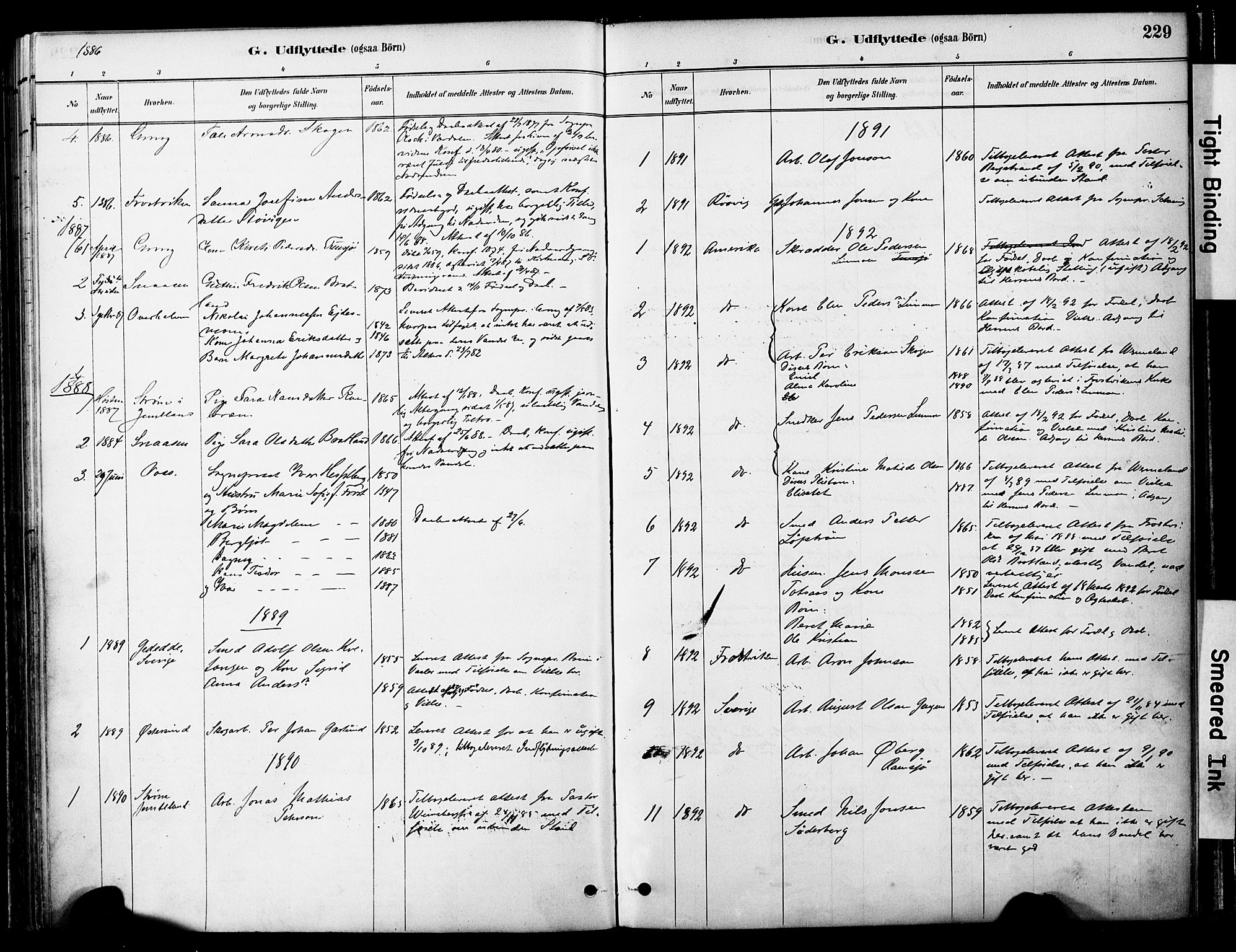Ministerialprotokoller, klokkerbøker og fødselsregistre - Nord-Trøndelag, SAT/A-1458/755/L0494: Ministerialbok nr. 755A03, 1882-1902, s. 229