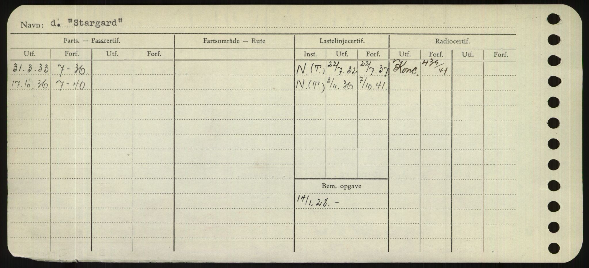 Sjøfartsdirektoratet med forløpere, Skipsmålingen, RA/S-1627/H/Hd/L0036: Fartøy, St, s. 162