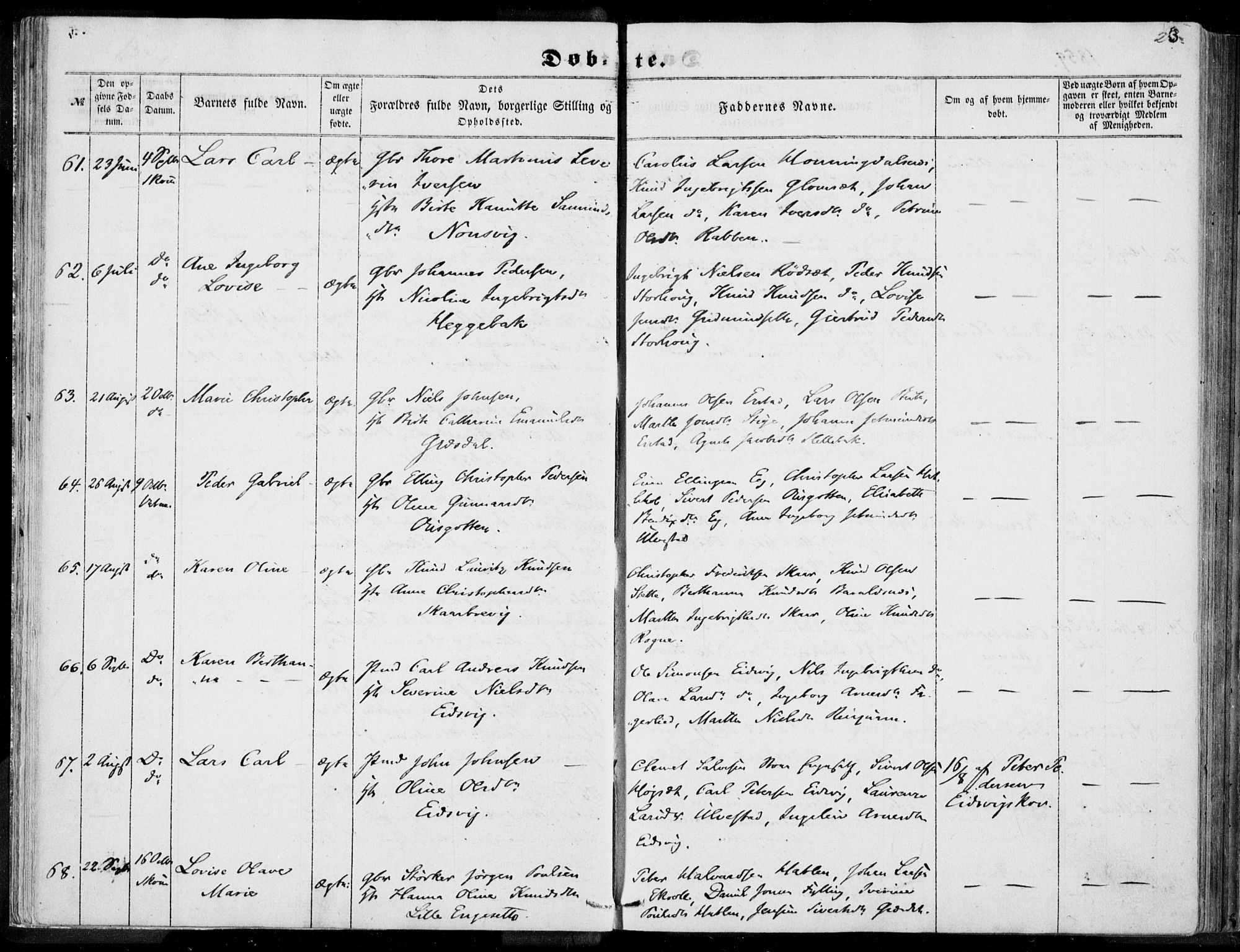 Ministerialprotokoller, klokkerbøker og fødselsregistre - Møre og Romsdal, AV/SAT-A-1454/524/L0354: Ministerialbok nr. 524A06, 1857-1863, s. 25