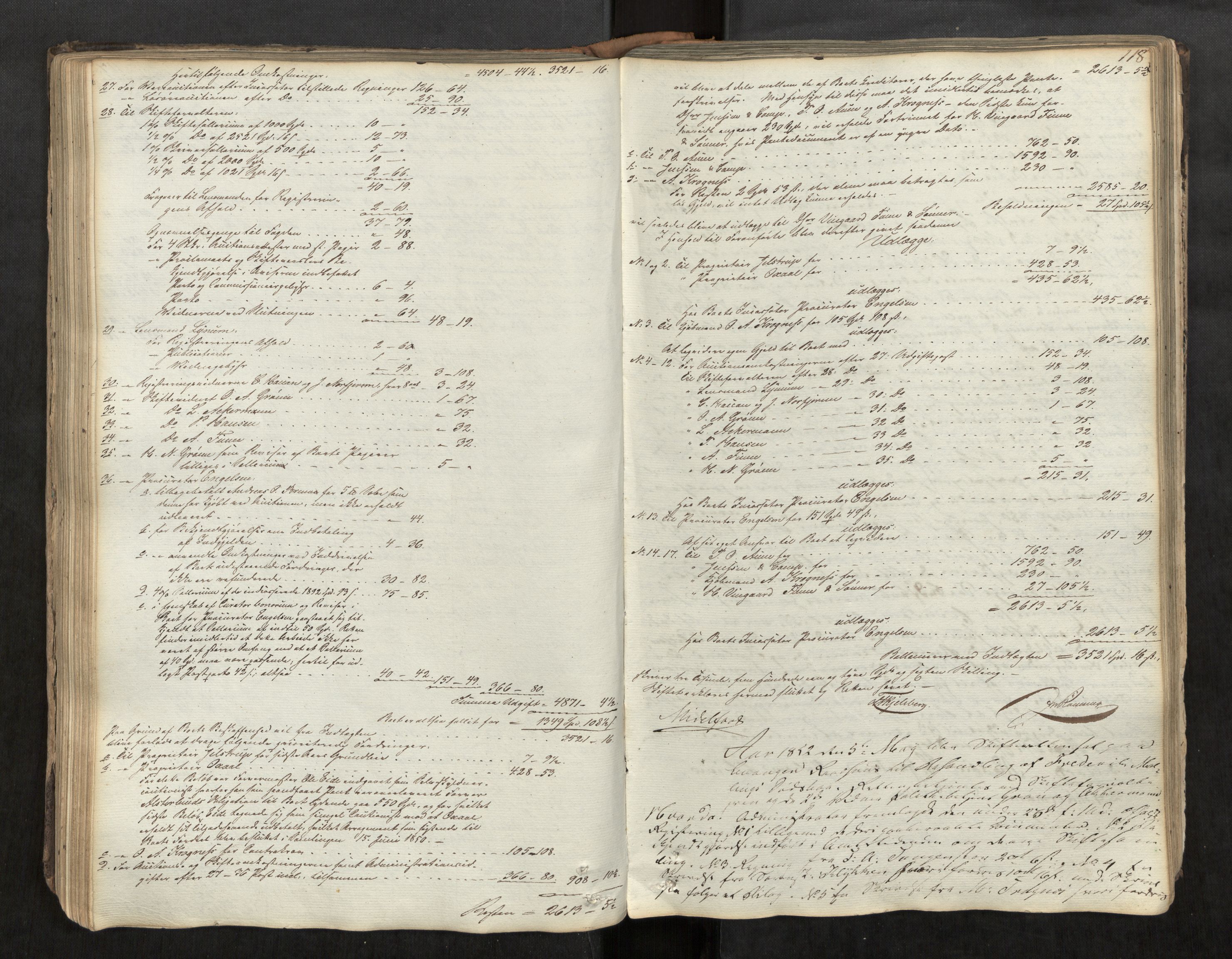 Stjør- og Verdal sorenskriveri, AV/SAT-A-4167/1/3/3A/L0060: Skifteprotokoll for Levanger, 1839-1871, s. 118