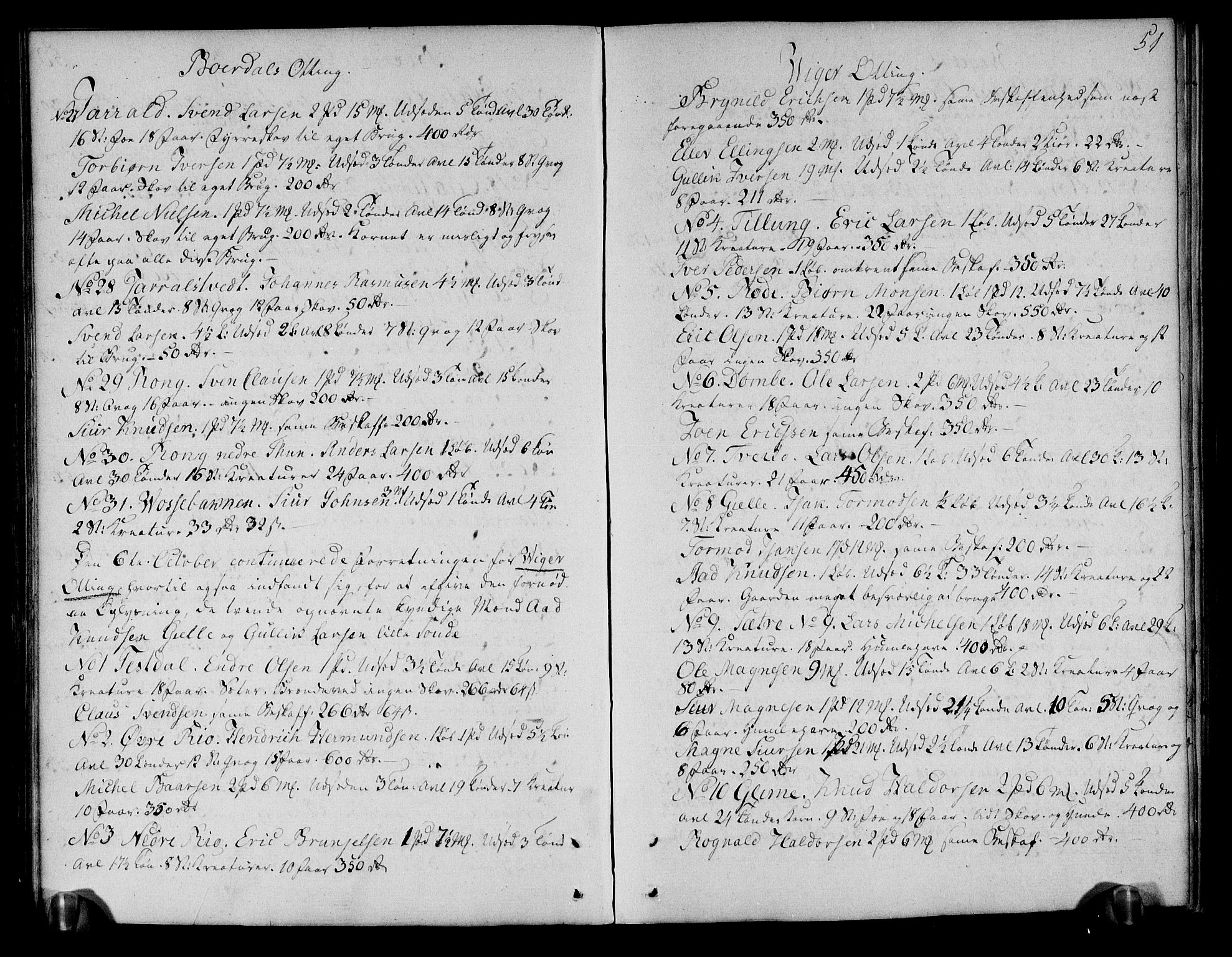 Rentekammeret inntil 1814, Realistisk ordnet avdeling, AV/RA-EA-4070/N/Ne/Nea/L0110: Nordhordland og Voss fogderi. Deliberasjonsprotokoll, 1803, s. 56