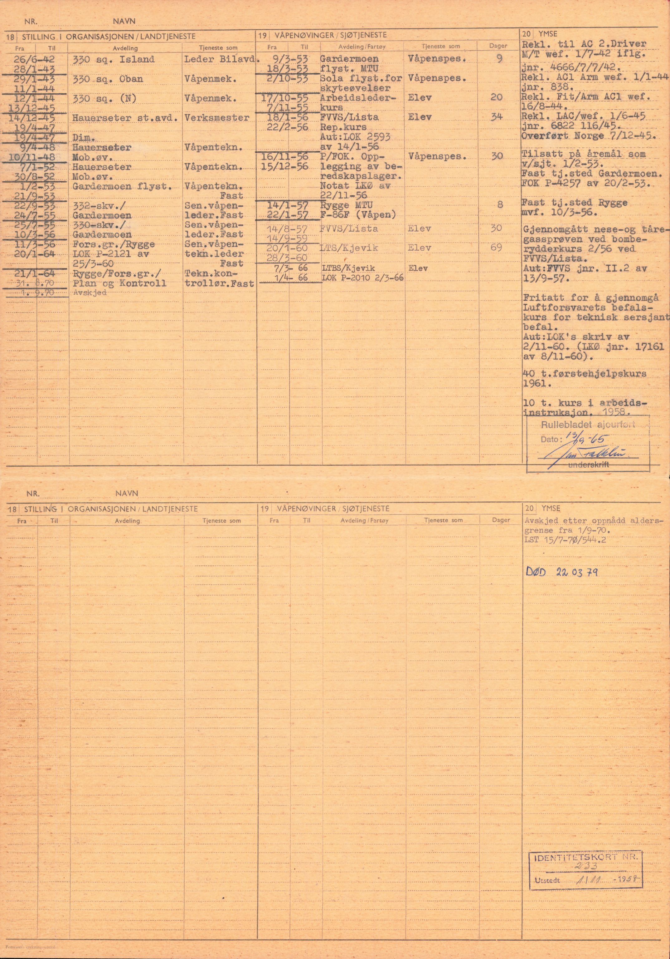 Forsvaret, Forsvarets overkommando/Luftforsvarsstaben, RA/RAFA-4079/P/Pa/L0024: Personellpapirer, 1910, s. 60