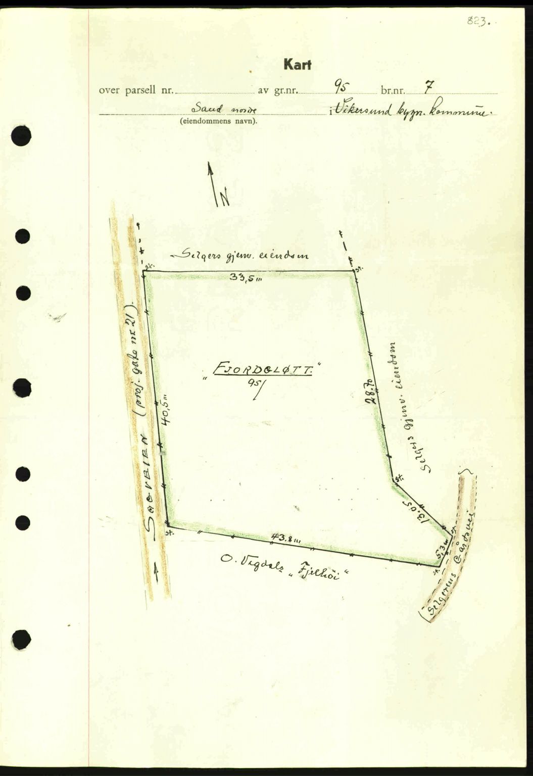 Eiker, Modum og Sigdal sorenskriveri, AV/SAKO-A-123/G/Ga/Gab/L0047: Pantebok nr. A17, 1942-1943, Dagboknr: 186/1943