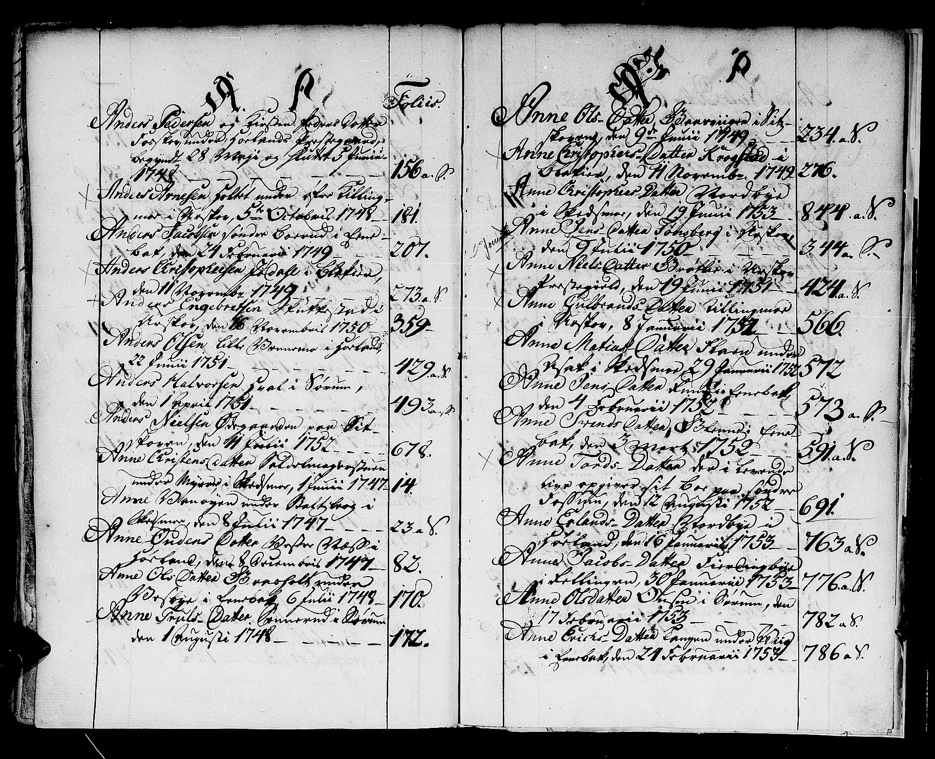 Nedre Romerike sorenskriveri, AV/SAO-A-10469/H/Hd/Hda/L0007a: Skifteprotokoll, 1747-1753