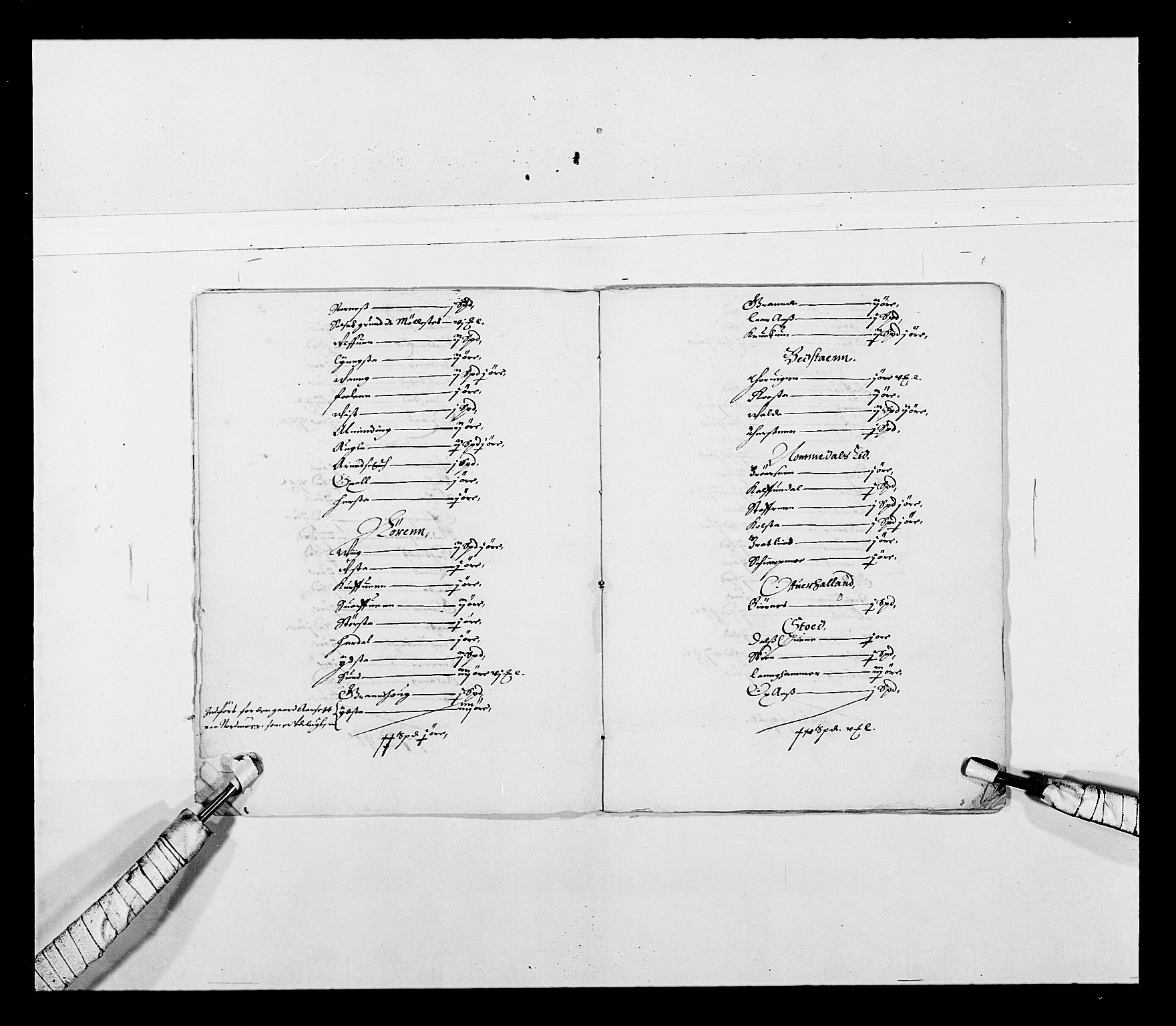 Stattholderembetet 1572-1771, RA/EA-2870/Ek/L0027/0002: Jordebøker 1633-1658: / Tre jordebøker fra Trondheim len, 1644-1645, s. 38