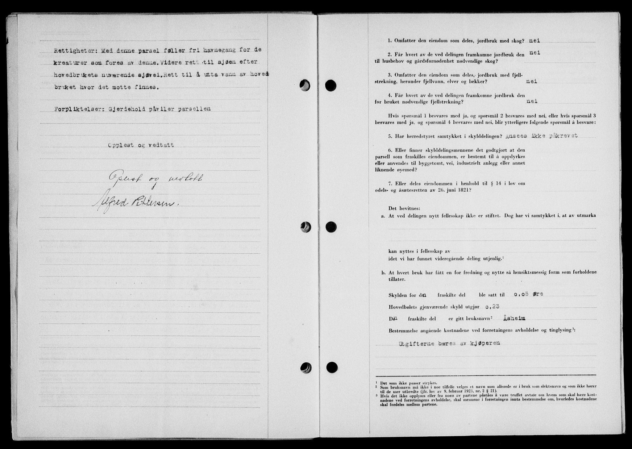Lofoten sorenskriveri, SAT/A-0017/1/2/2C/L0017a: Pantebok nr. 17a, 1947-1948, Dagboknr: 1728/1947