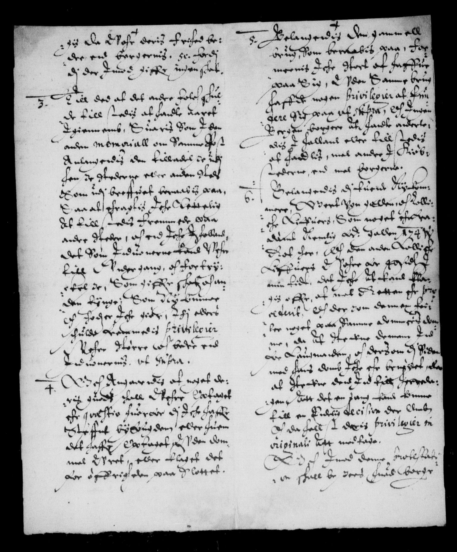 Danske Kanselli, Skapsaker, AV/RA-EA-4061/F/L0056: Skap 14, pakke 18B, litra AA-54, 1590-1722, s. 61