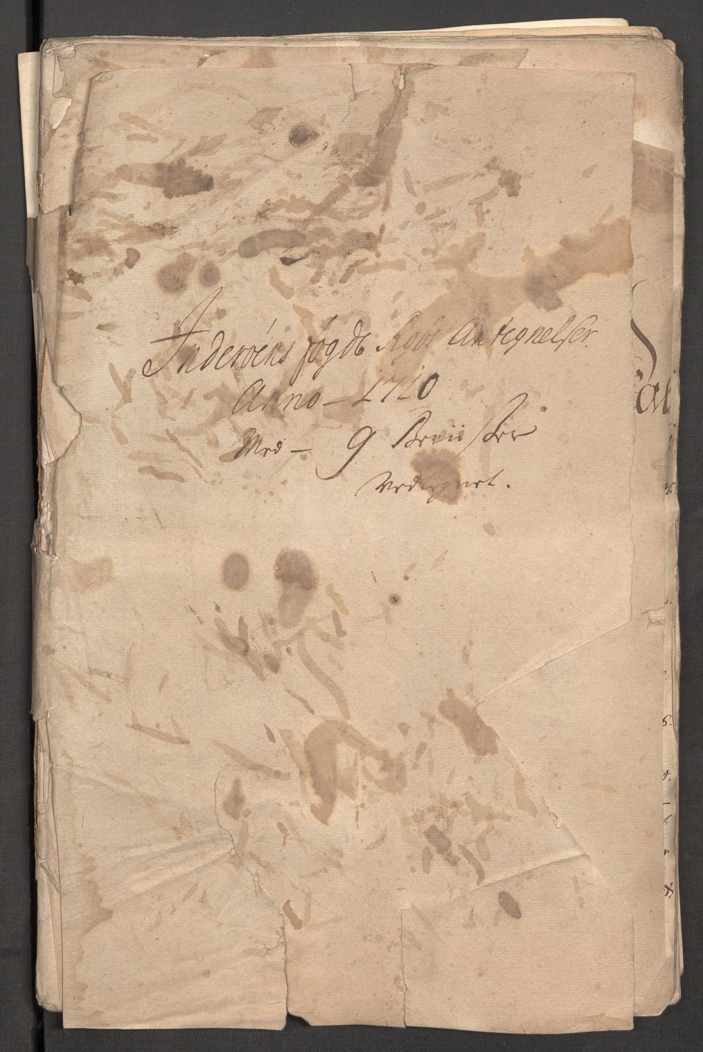 Rentekammeret inntil 1814, Reviderte regnskaper, Fogderegnskap, AV/RA-EA-4092/R63/L4318: Fogderegnskap Inderøy, 1710, s. 255