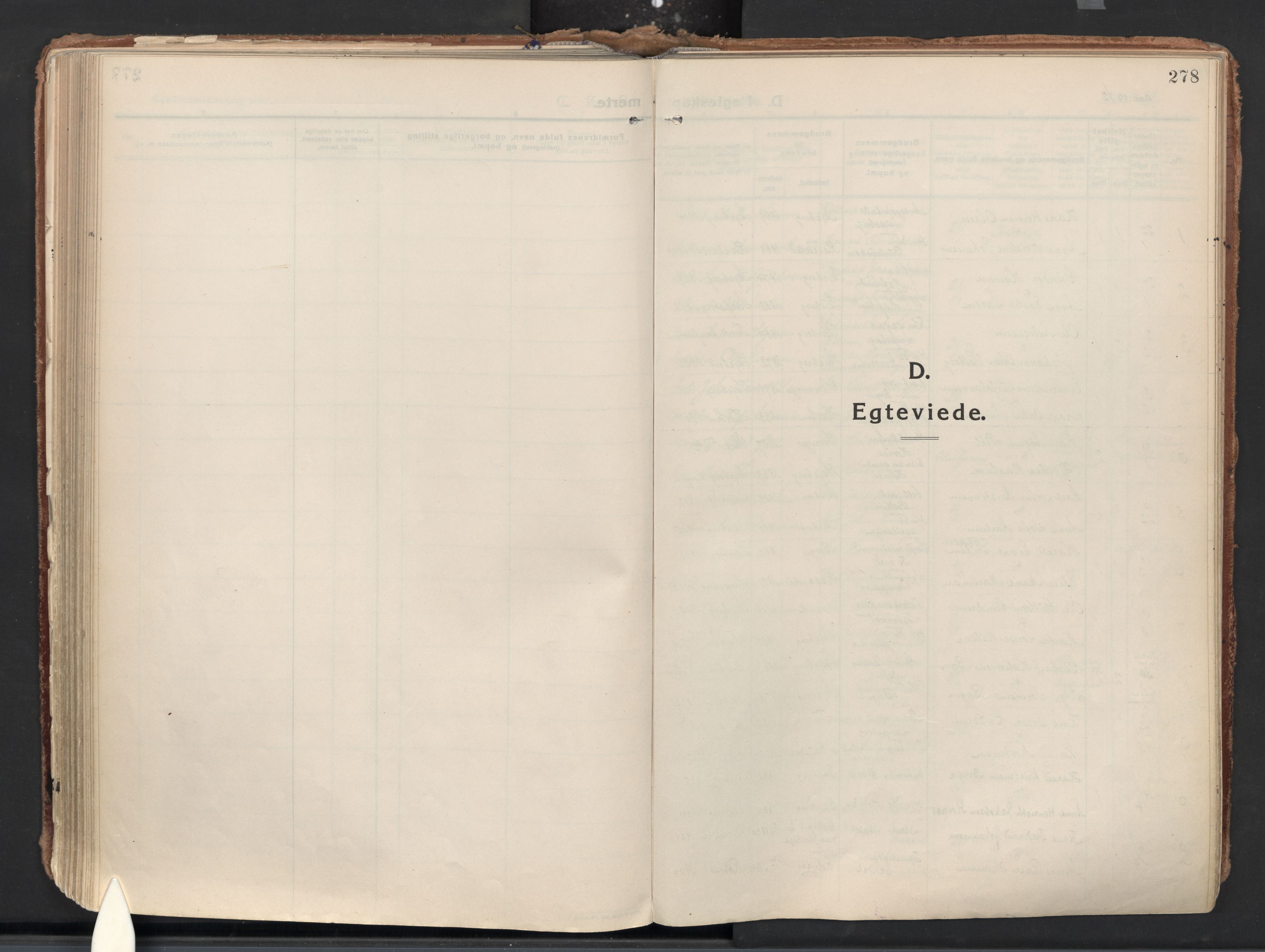 Skjeberg prestekontor Kirkebøker, SAO/A-10923/F/Fa/L0011: Ministerialbok nr. I 11, 1912-1939, s. 278