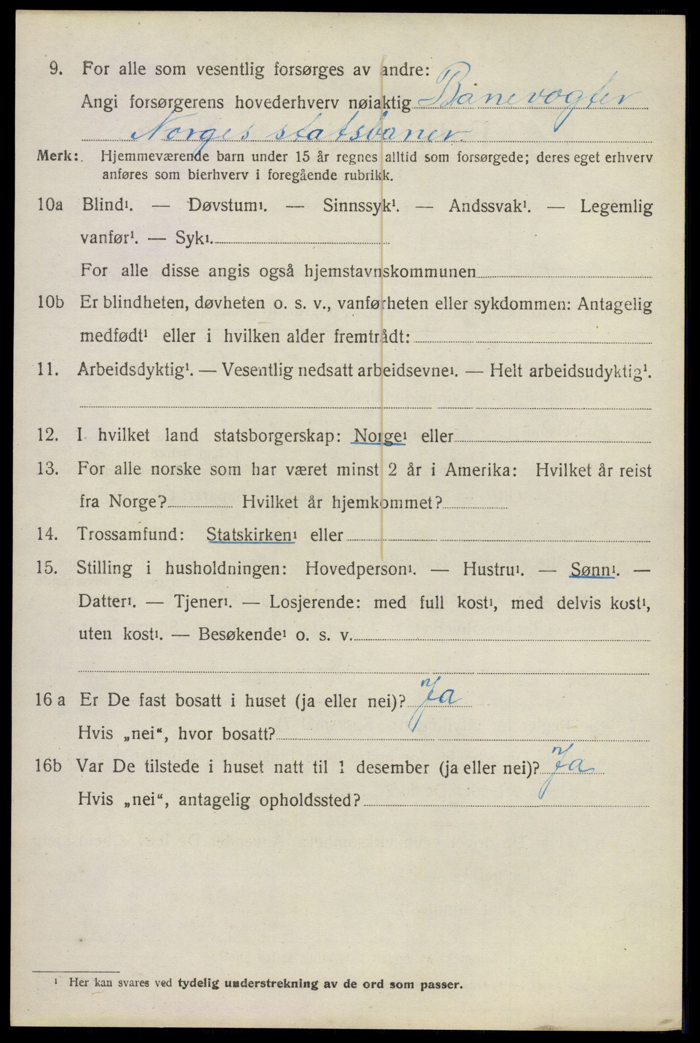 SAO, Folketelling 1920 for 0225 Blaker herred, 1920, s. 3072