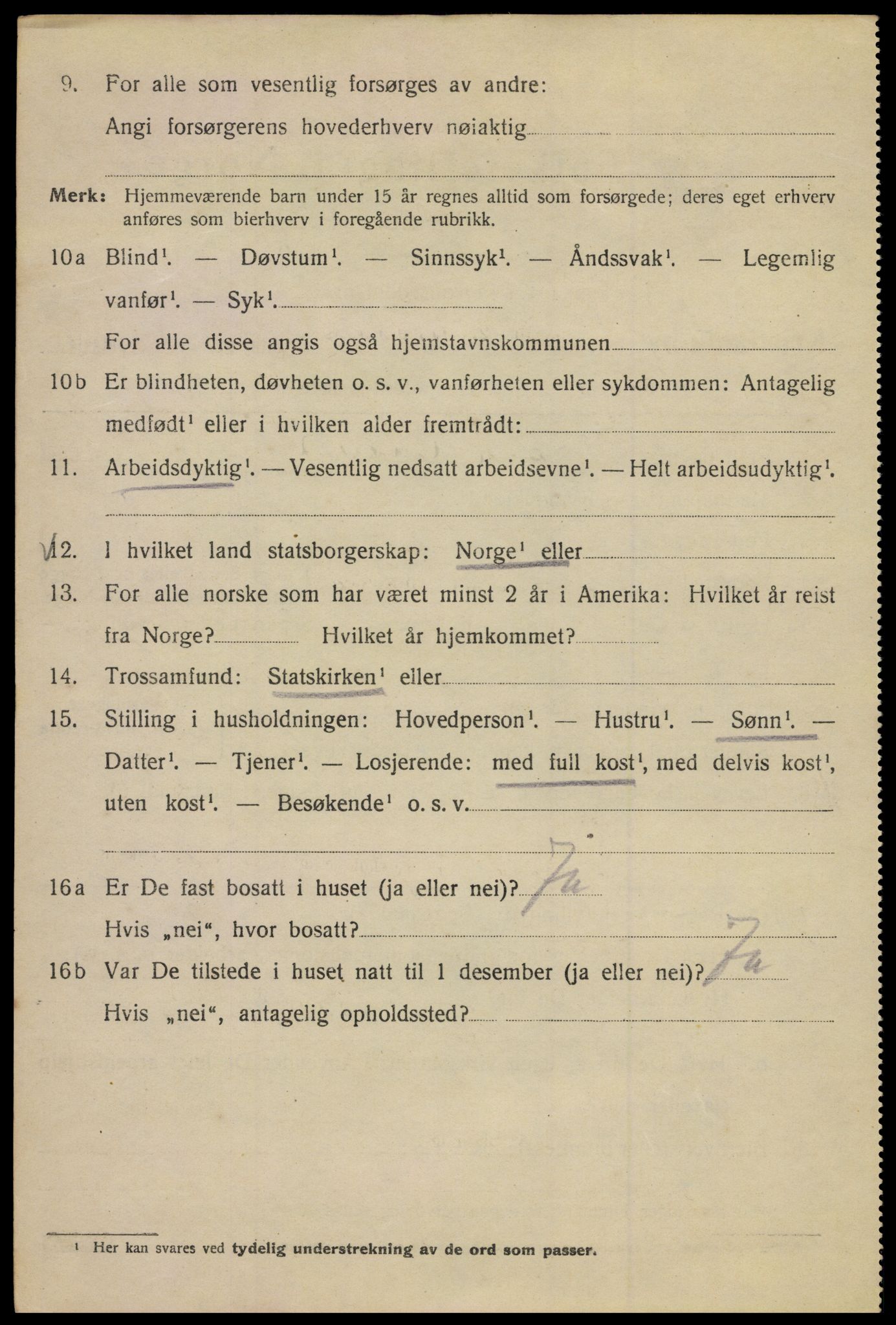 SAO, Folketelling 1920 for 0301 Kristiania kjøpstad, 1920, s. 392482