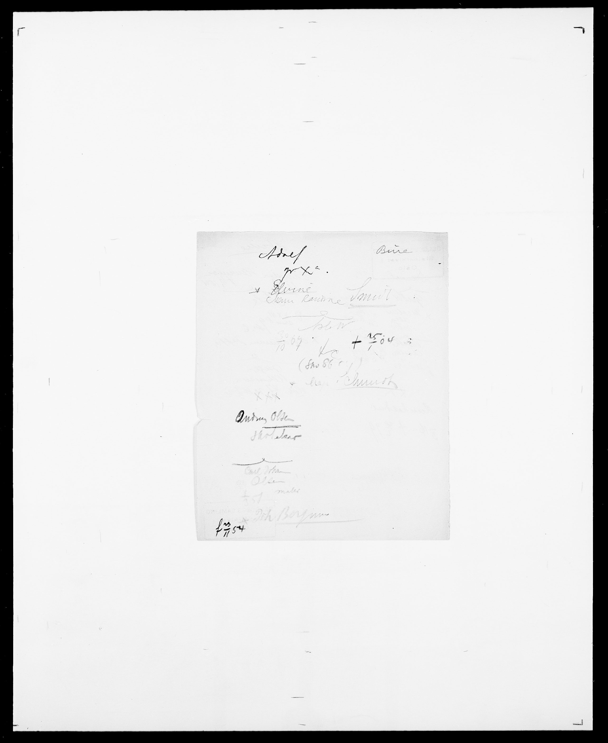 Delgobe, Charles Antoine - samling, AV/SAO-PAO-0038/D/Da/L0007: Buaas - Caphengst, s. 418