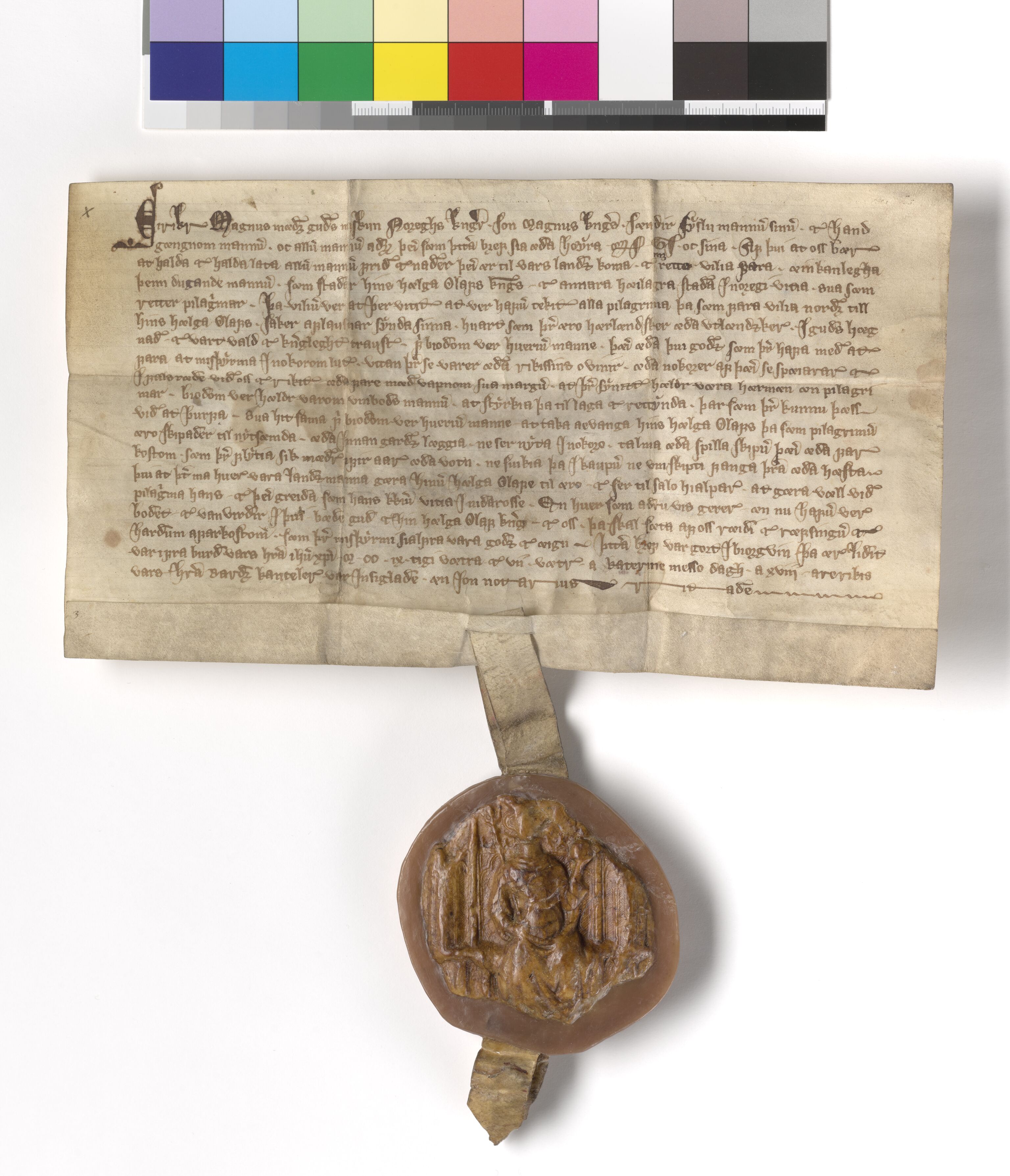 Riksarkivets diplomsamling, AV/RA-EA-5965/F05/L0003: NRA AM fasc. 1 nr. 8-12, 1297-1300, s. 2