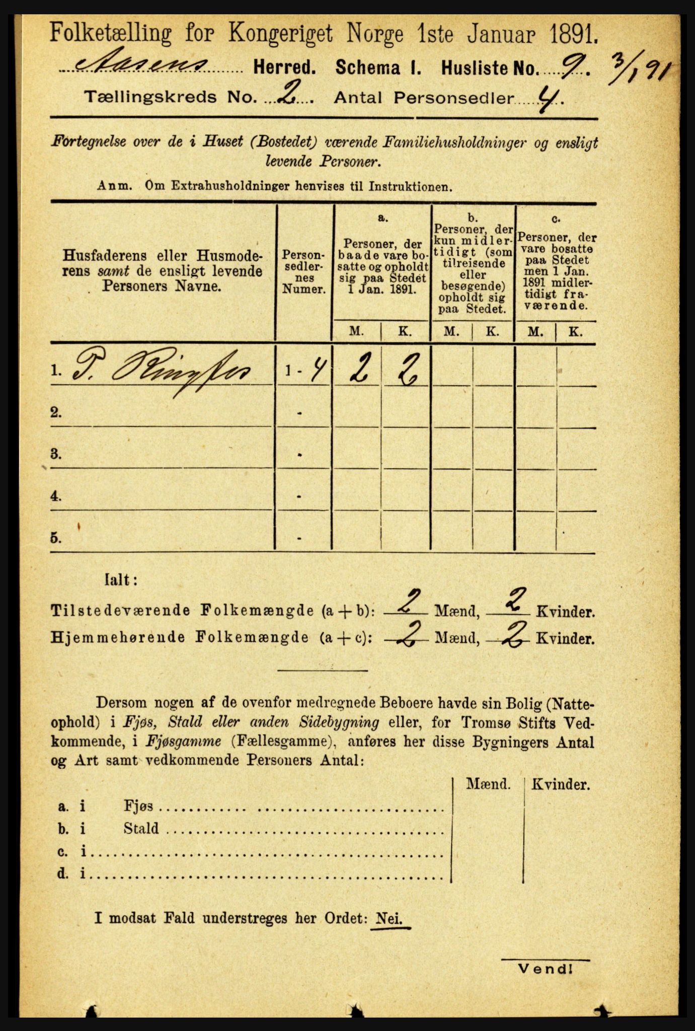 RA, Folketelling 1891 for 1716 Åsen herred, 1891, s. 569