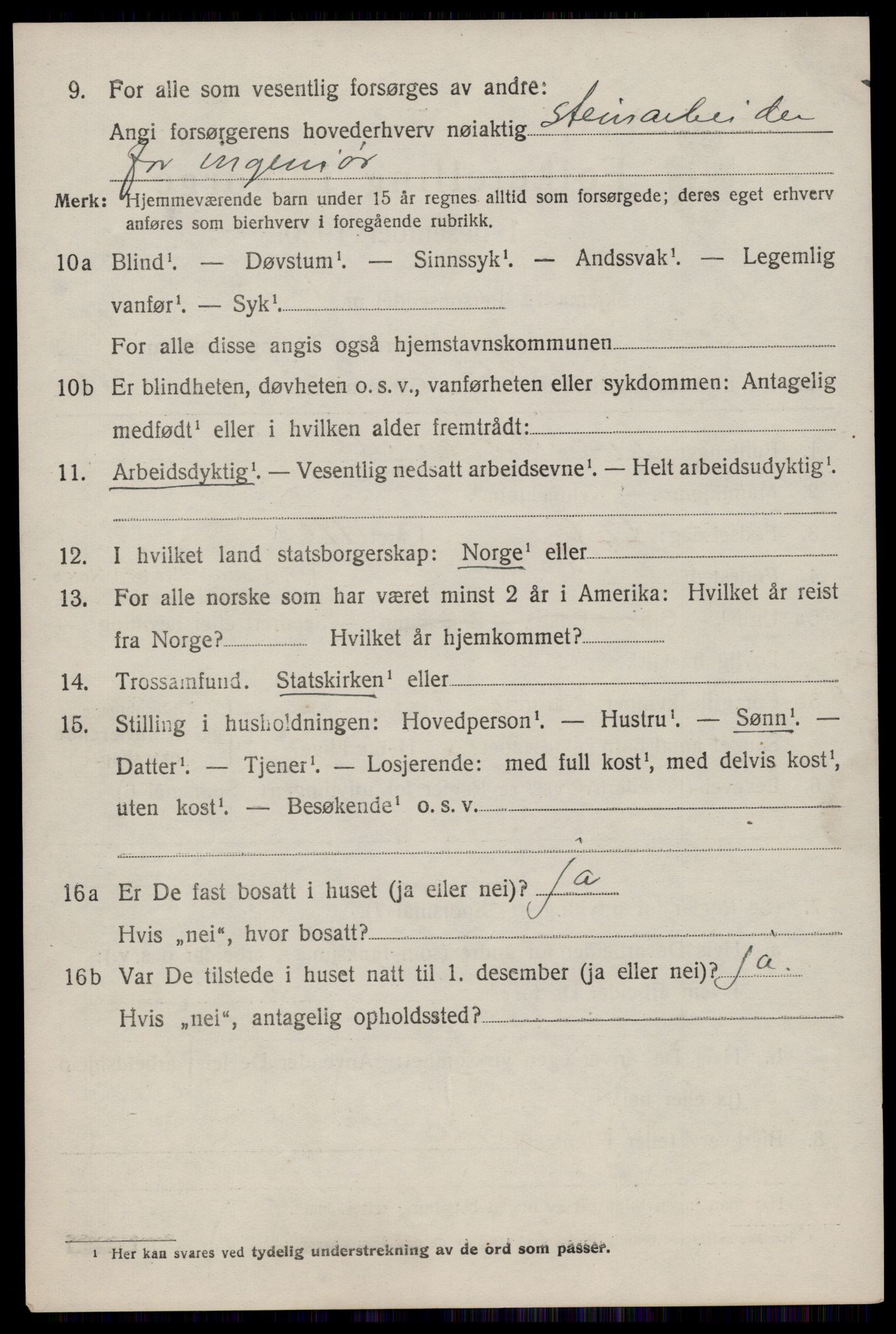 SAST, Folketelling 1920 for 1153 Skåre herred, 1920, s. 5295