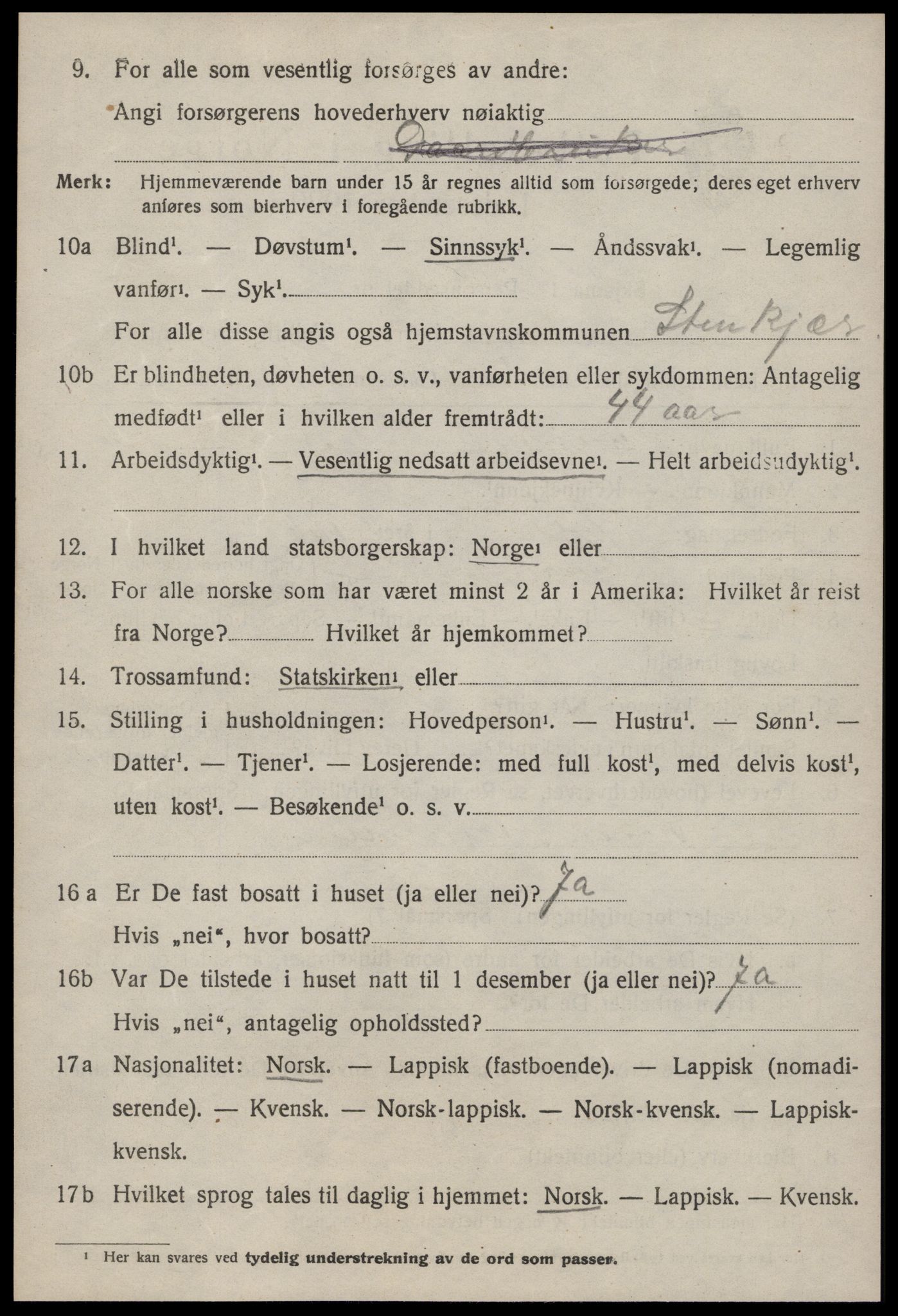 SAT, Folketelling 1920 for 1663 Malvik herred, 1920, s. 2583